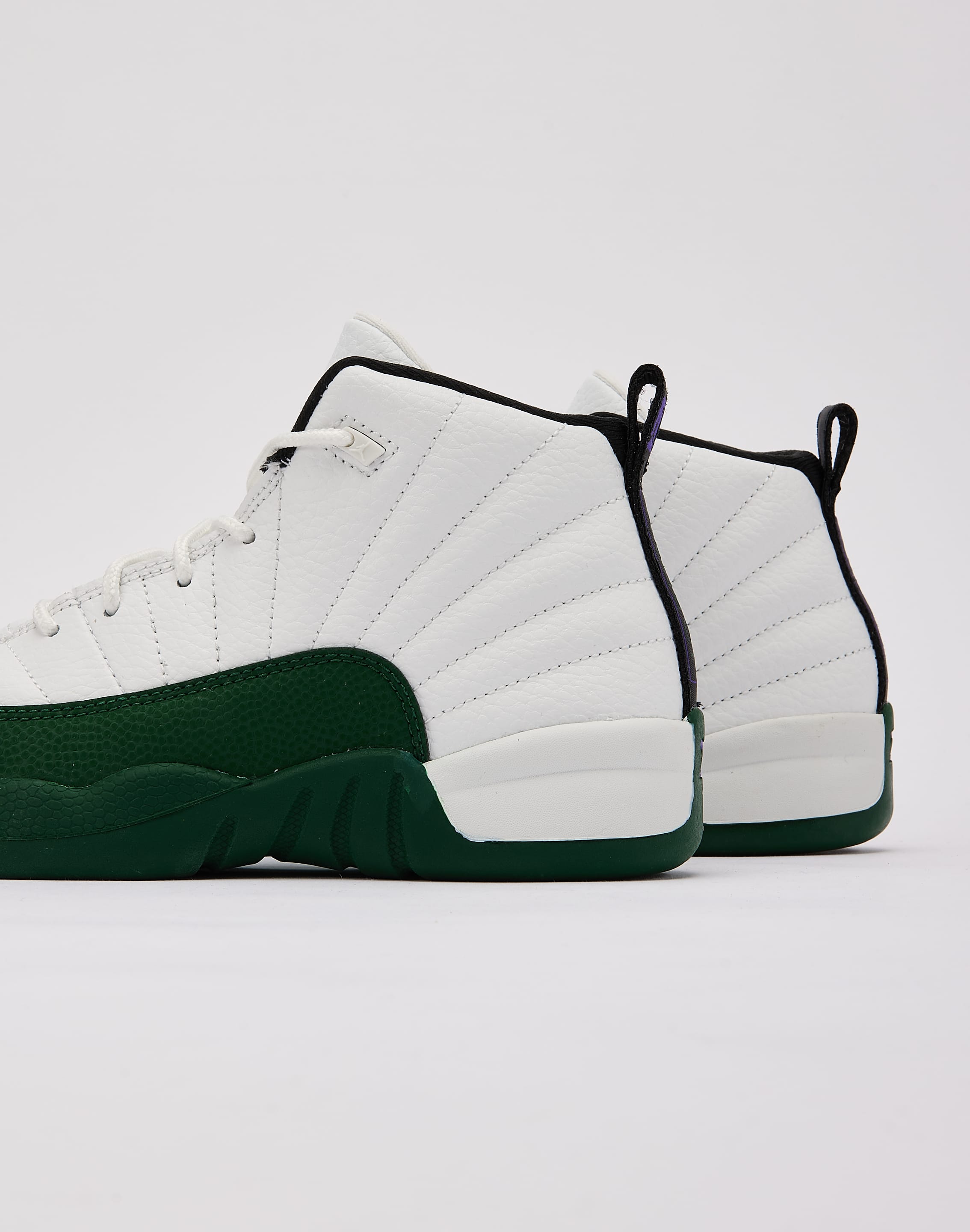 Jordan Air Jordan 12 Retro 'Summit White and Gorge Green' Pre-School, image 6 of 6