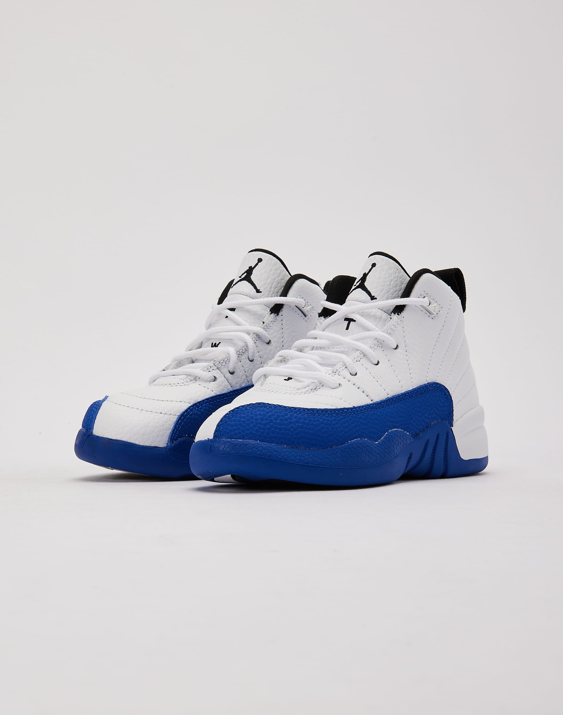 Retro French Blue Basketball Shoes Jordan 12 Retro Blue And White