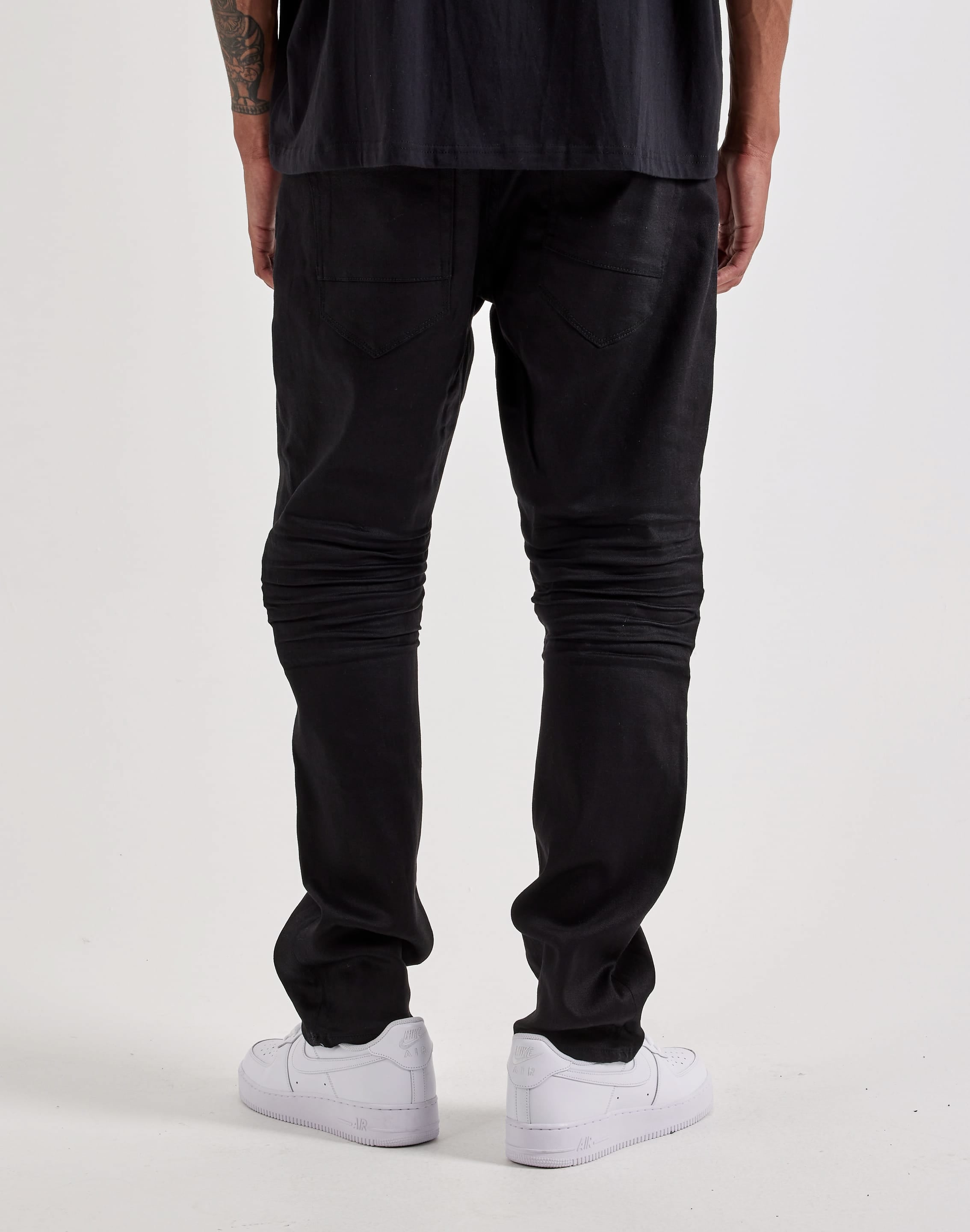 Photo of Jordan Craig Collins Coated Straight Denim Jeans