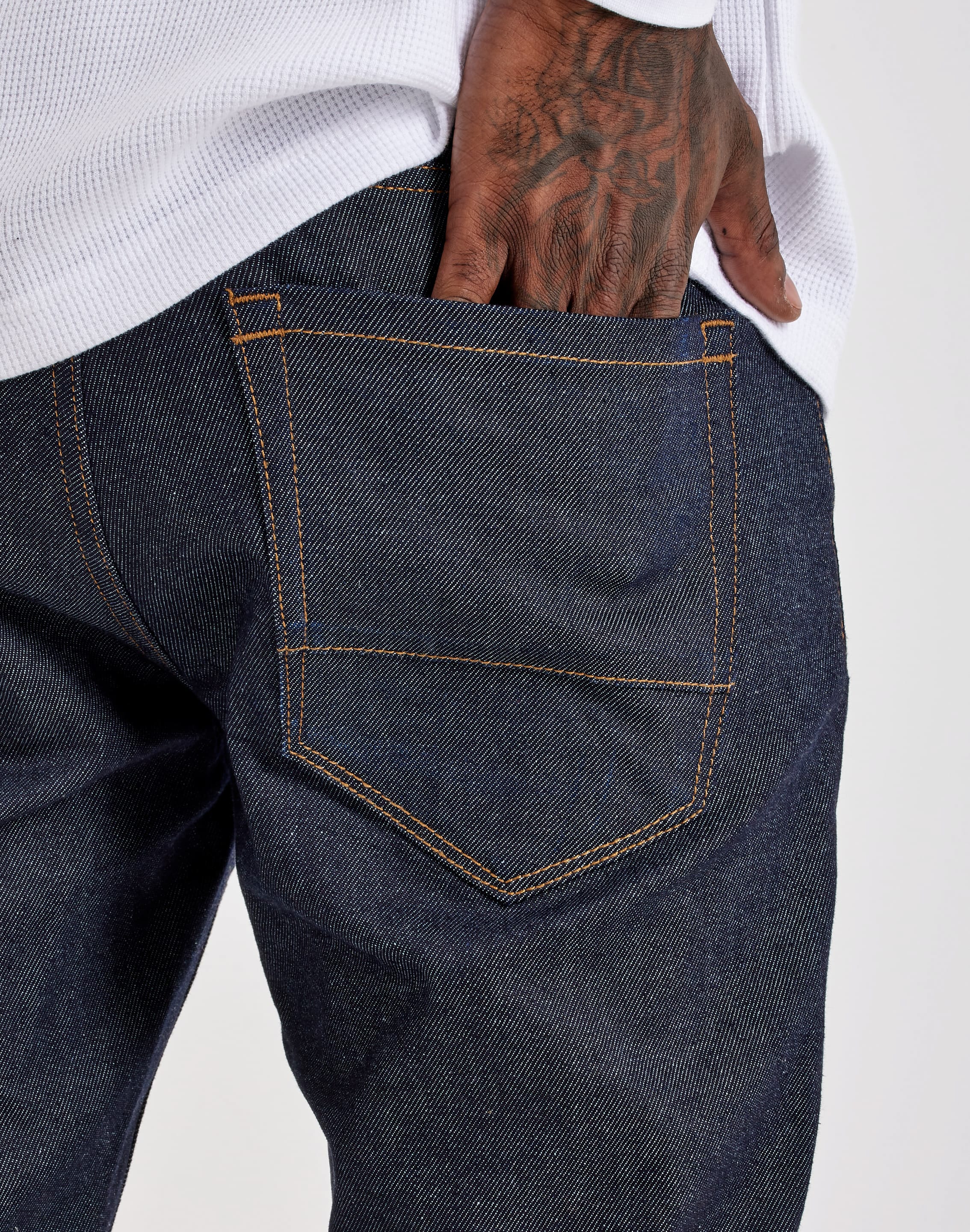Photo of Jordan Craig Coated Straight Collins Denim Jeans