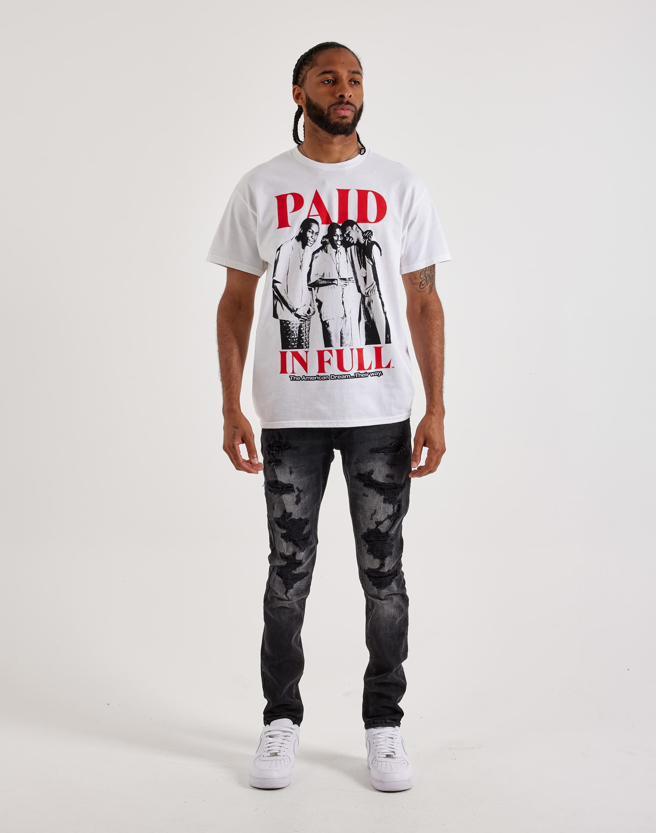 Photo of Jordan Craig  Distressed Skinny Denim Jeans