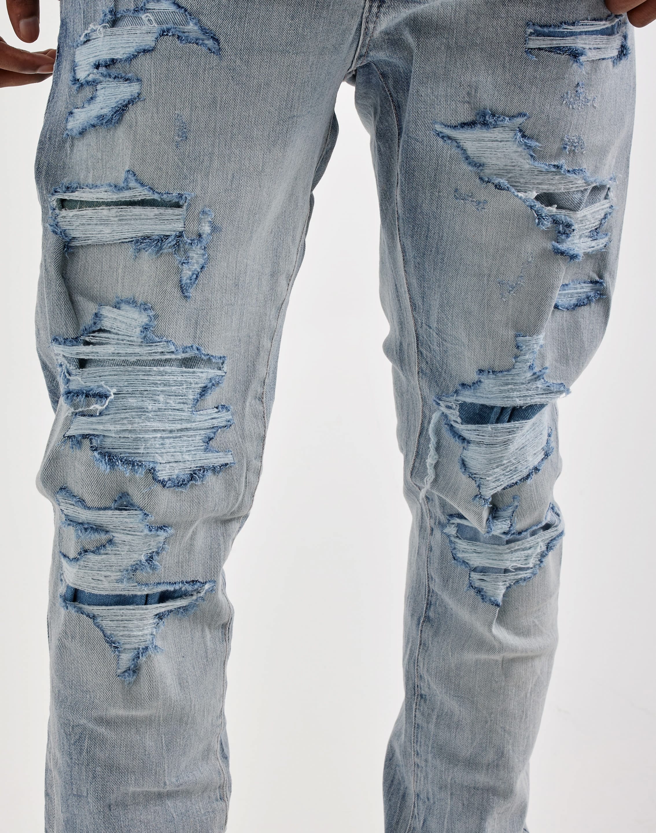 Photo of Jordan Craig Sean Slim Distressed Denim Jeans