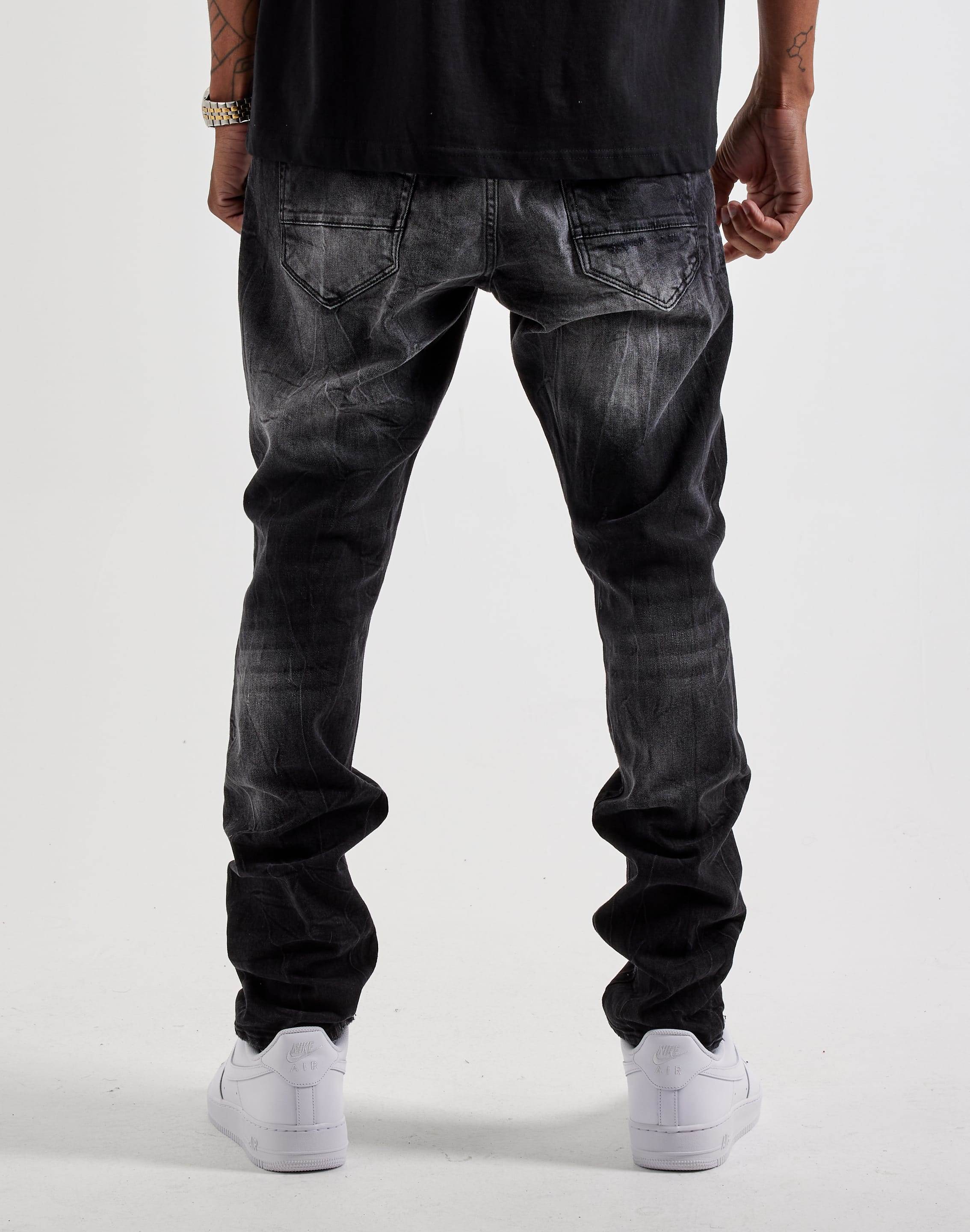 Photo of Jordan Craig Slim Distressed Denim Jeans