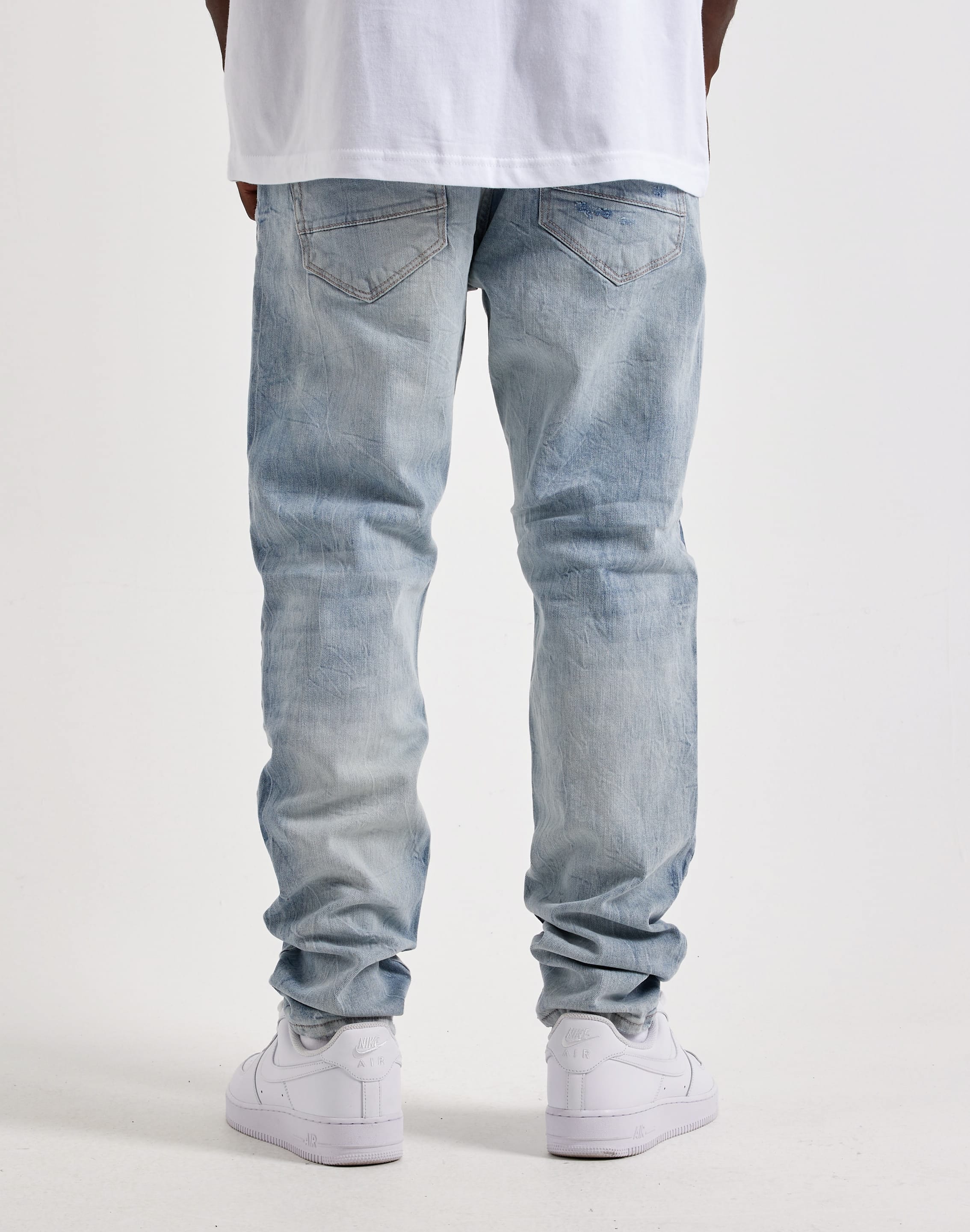 Photo of Jordan Craig Sean Slim Distressed Denim Jeans