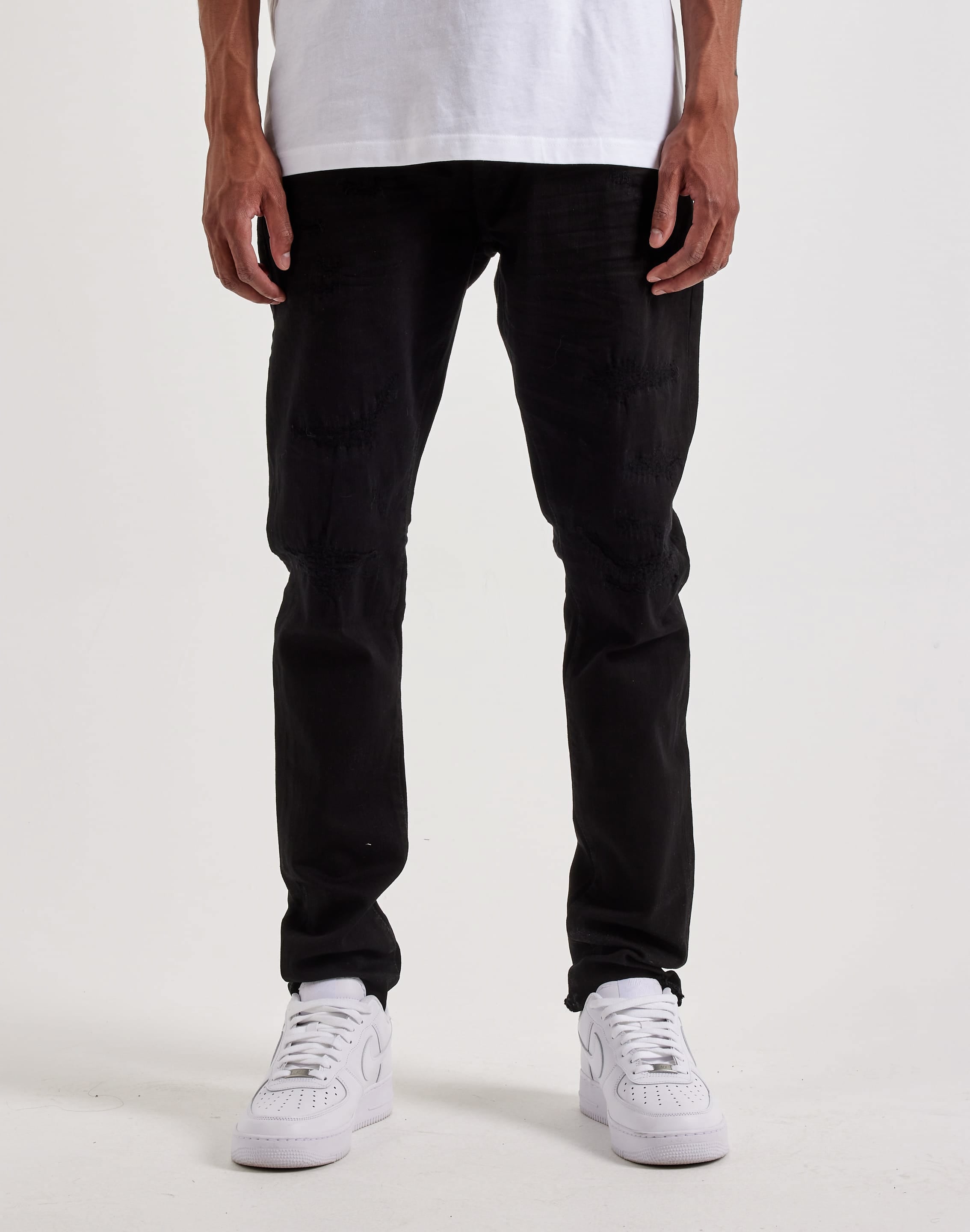 Photo of Jordan Craig Slim Distressed Denim Jeans