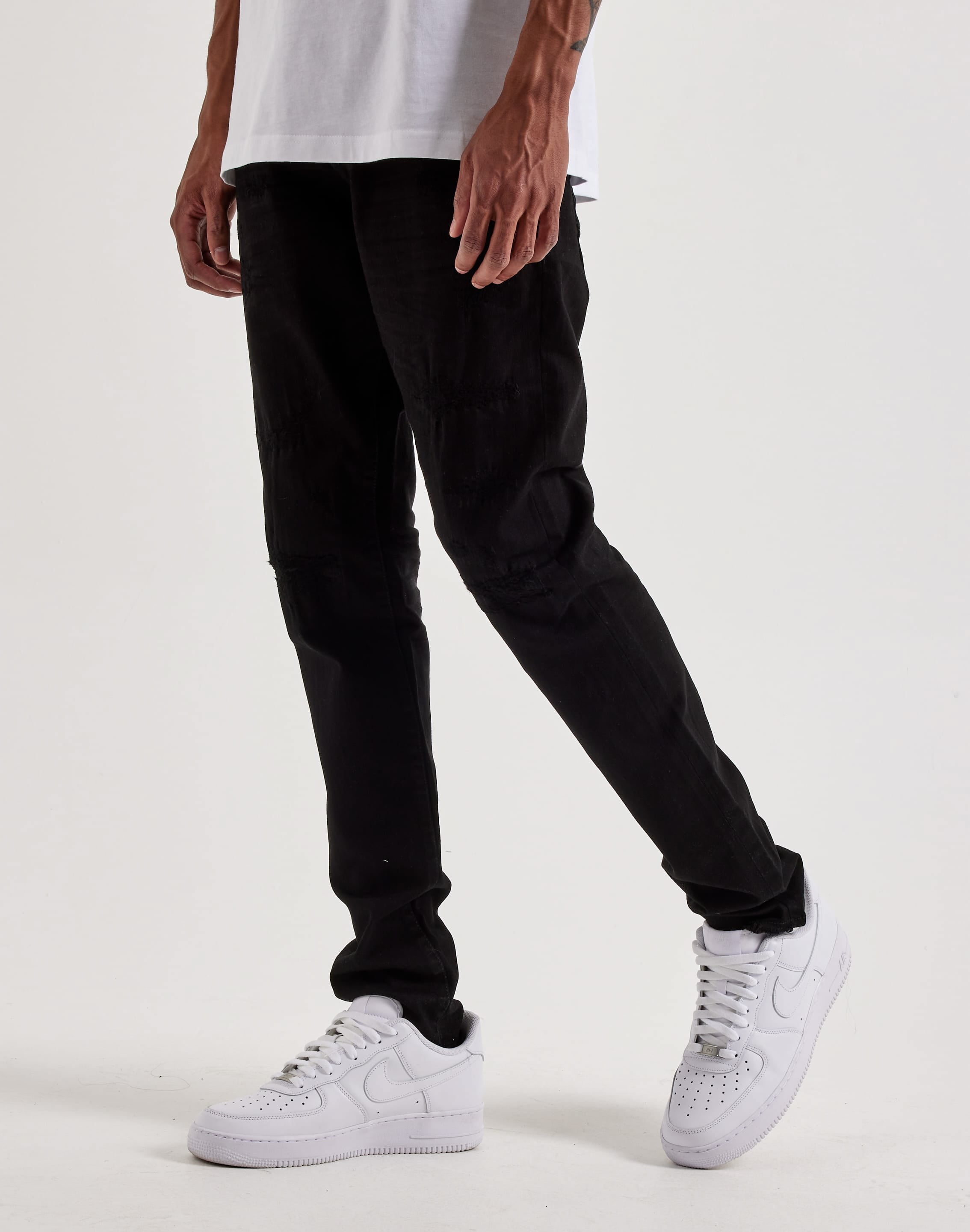 Photo of Jordan Craig Slim Distressed Denim Jeans