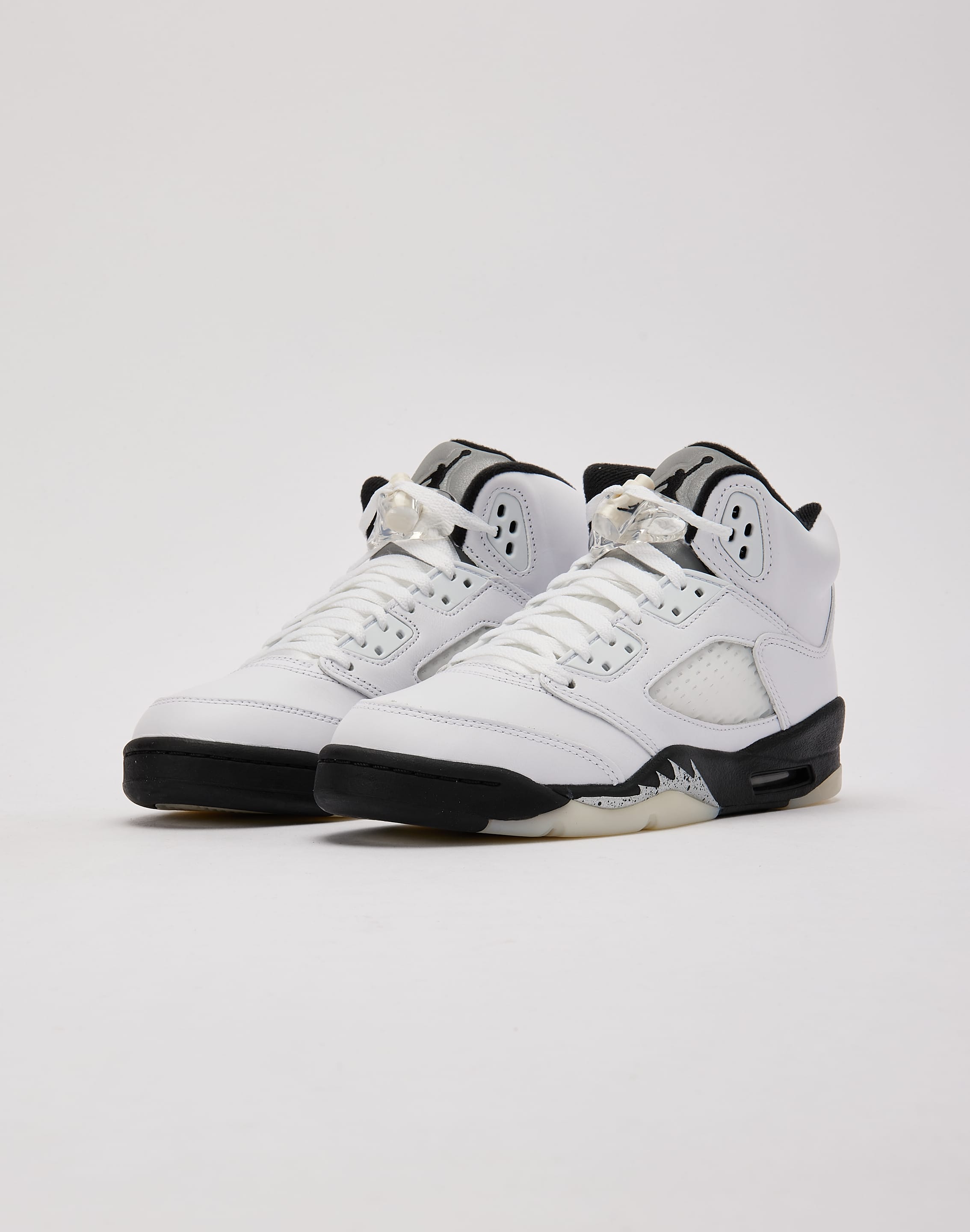 Jordan Air Jordan 5 Retro 'White and Black' Grade-School