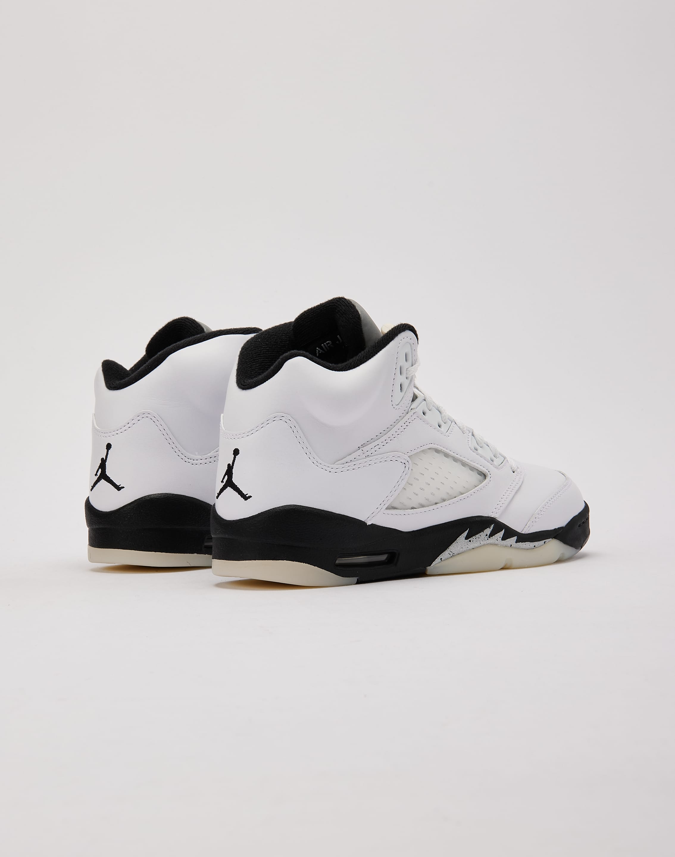 Jordan Air Jordan 5 Retro 'White and Black' Grade-School