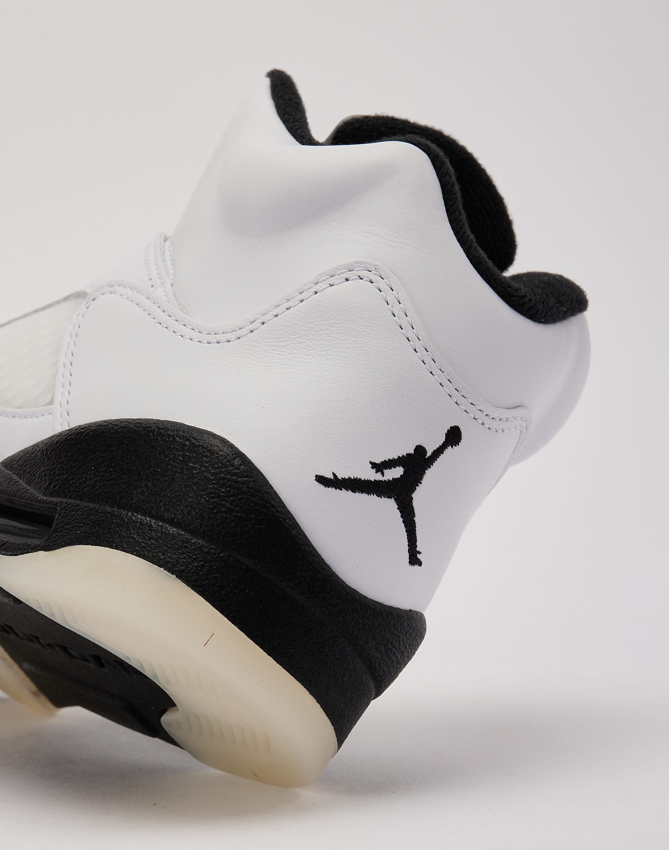 Jordan Air Jordan 5 Retro 'White and Black' Grade-School