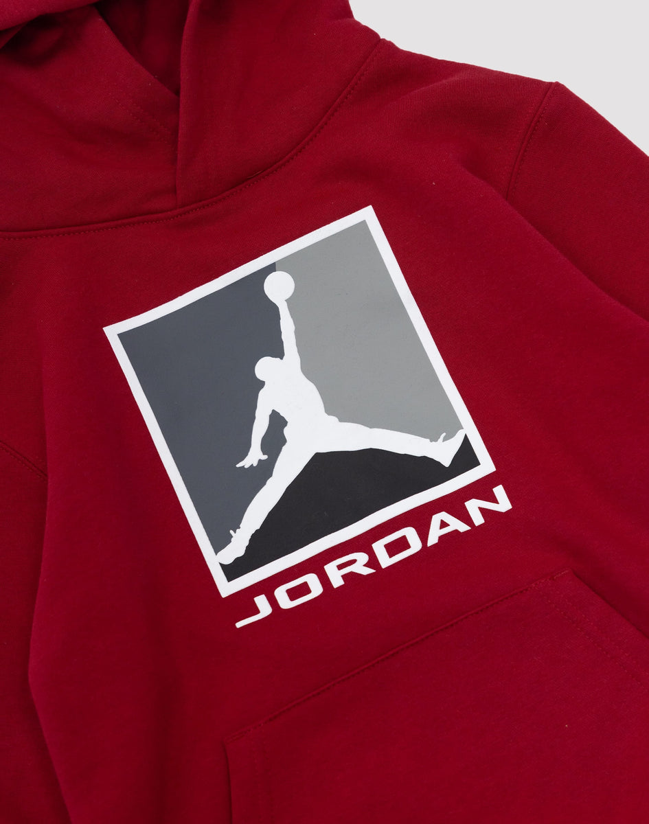 Jordan Baseline Jumpman Fleece Pullover Hoodie Grade-School – DTLR