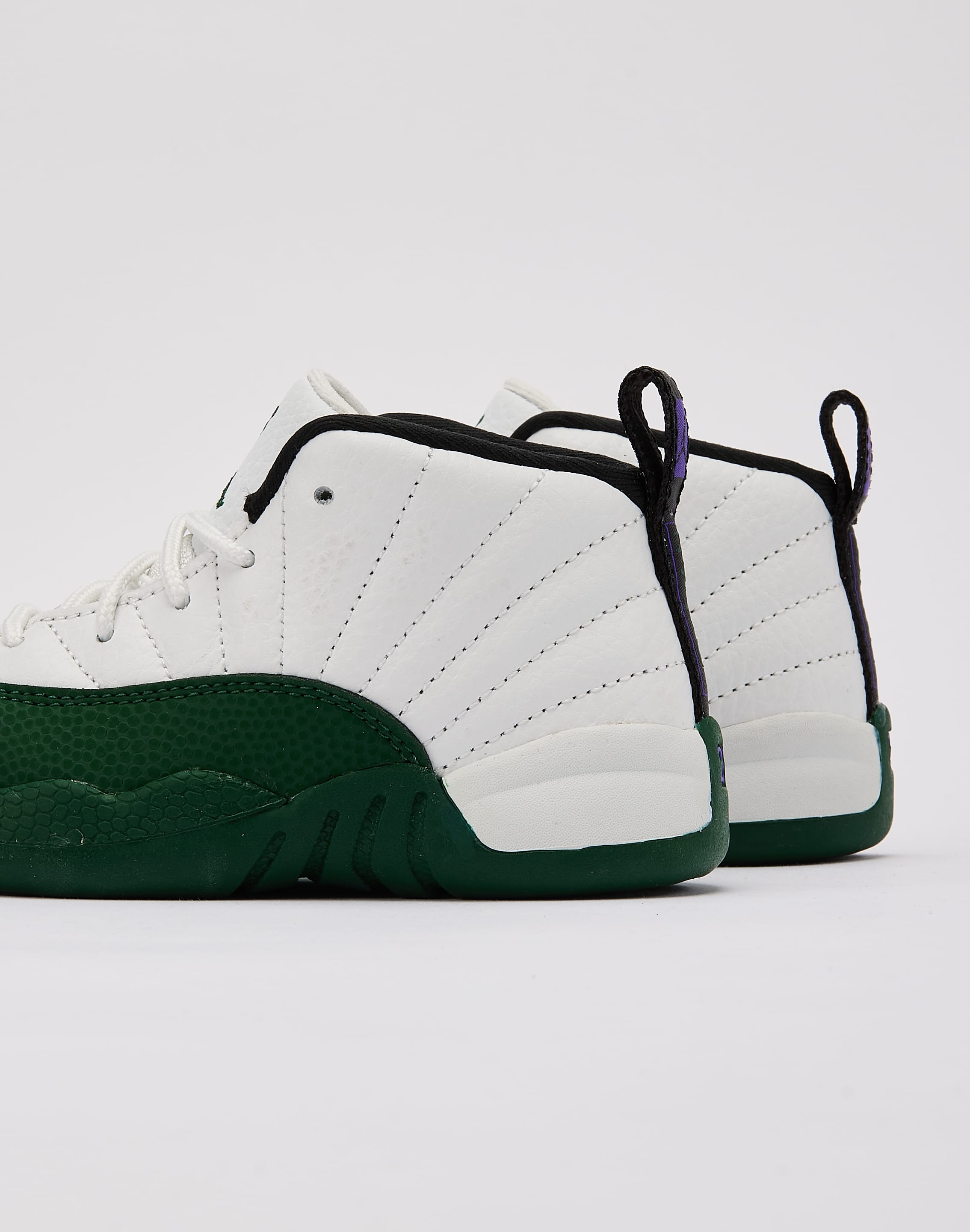Photo of Jordan Air Jordan 12 Retro 'Summit White and Gorge Green' Toddler