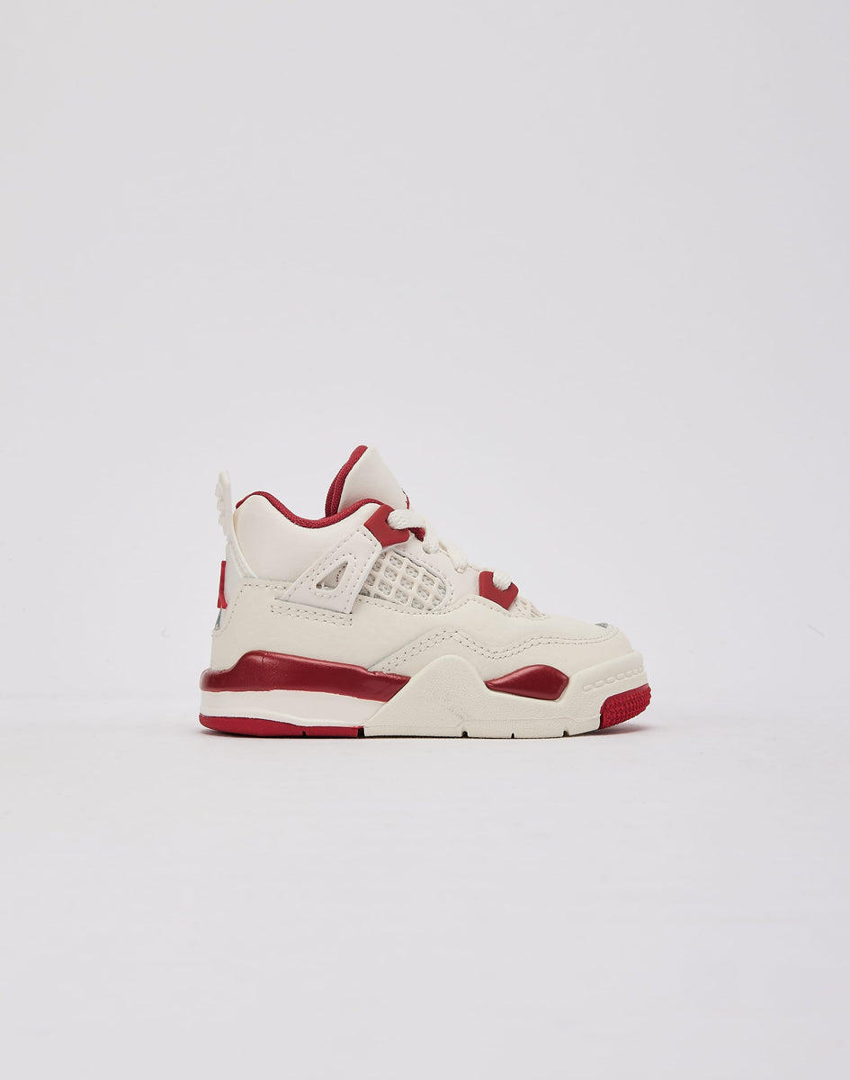 Jordan Air Jordan 4 Retro 'Pale Ivory and Tough Red' Toddler – DTLR