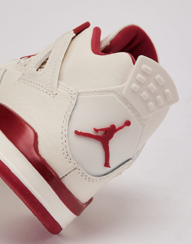 Jordan Air Jordan 4 Retro 'Pale Ivory and Tough Red' Pre-School – DTLR