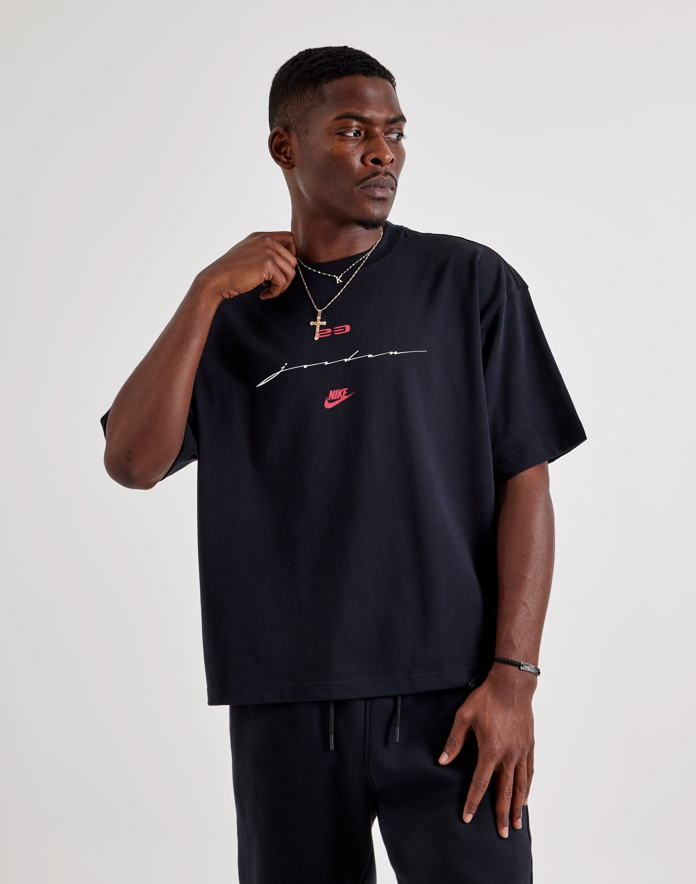 Jordan Facey Script Jordan Script Boxy Short Sleeve Tee – DTLR
