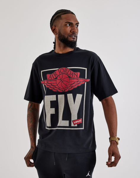 トップス Nike Jordan x LEVI'S Graphic TEE L Nike Jordan x LEVI'S Graphic Short-Sleeve Tee Black IM6728-010 | eBay