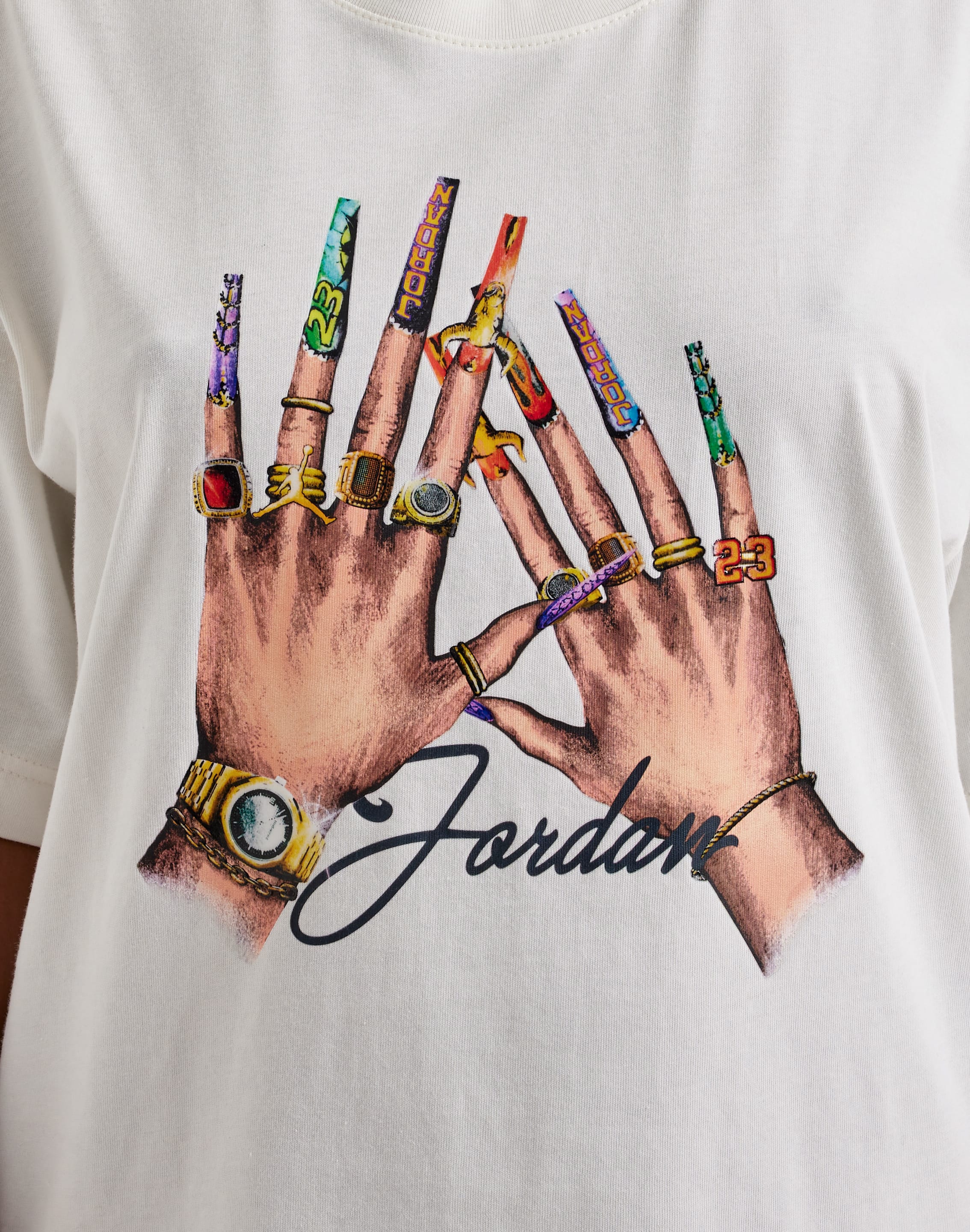 Photo of Jordan Graphic Girlfriend Tee