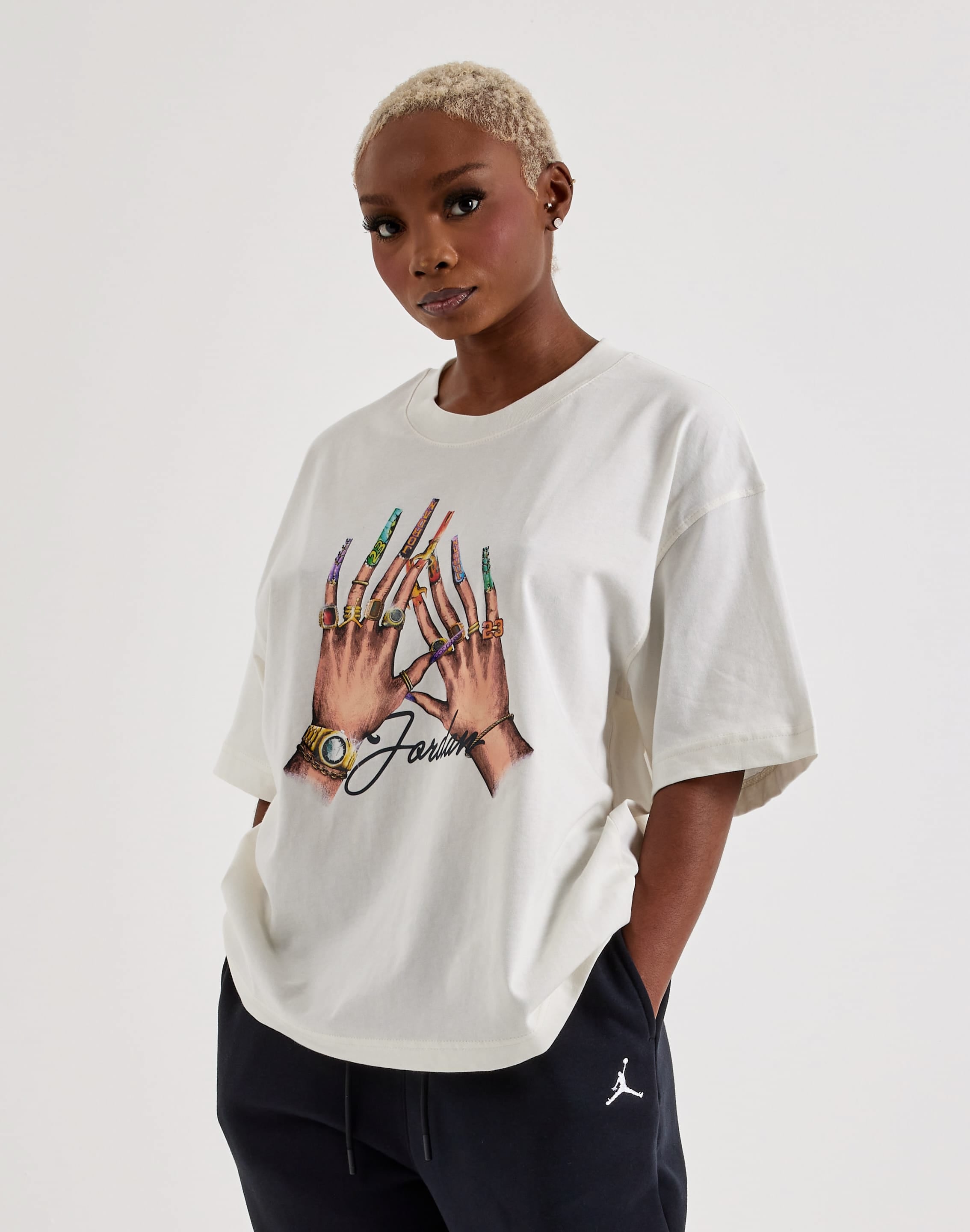 Photo of Jordan Graphic Girlfriend Tee
