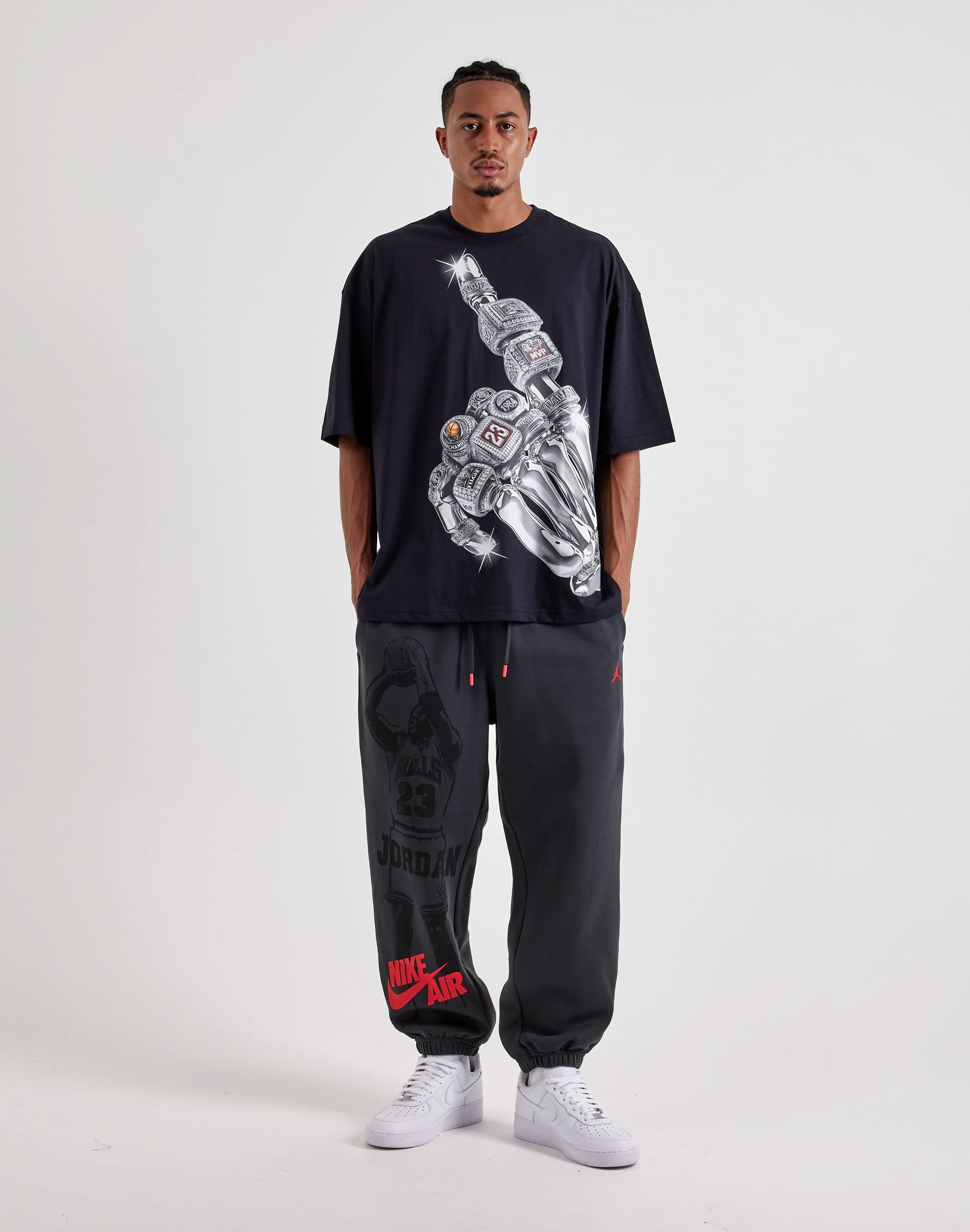 Photo of Jordan Brooklyn Fleece Cuff Pants