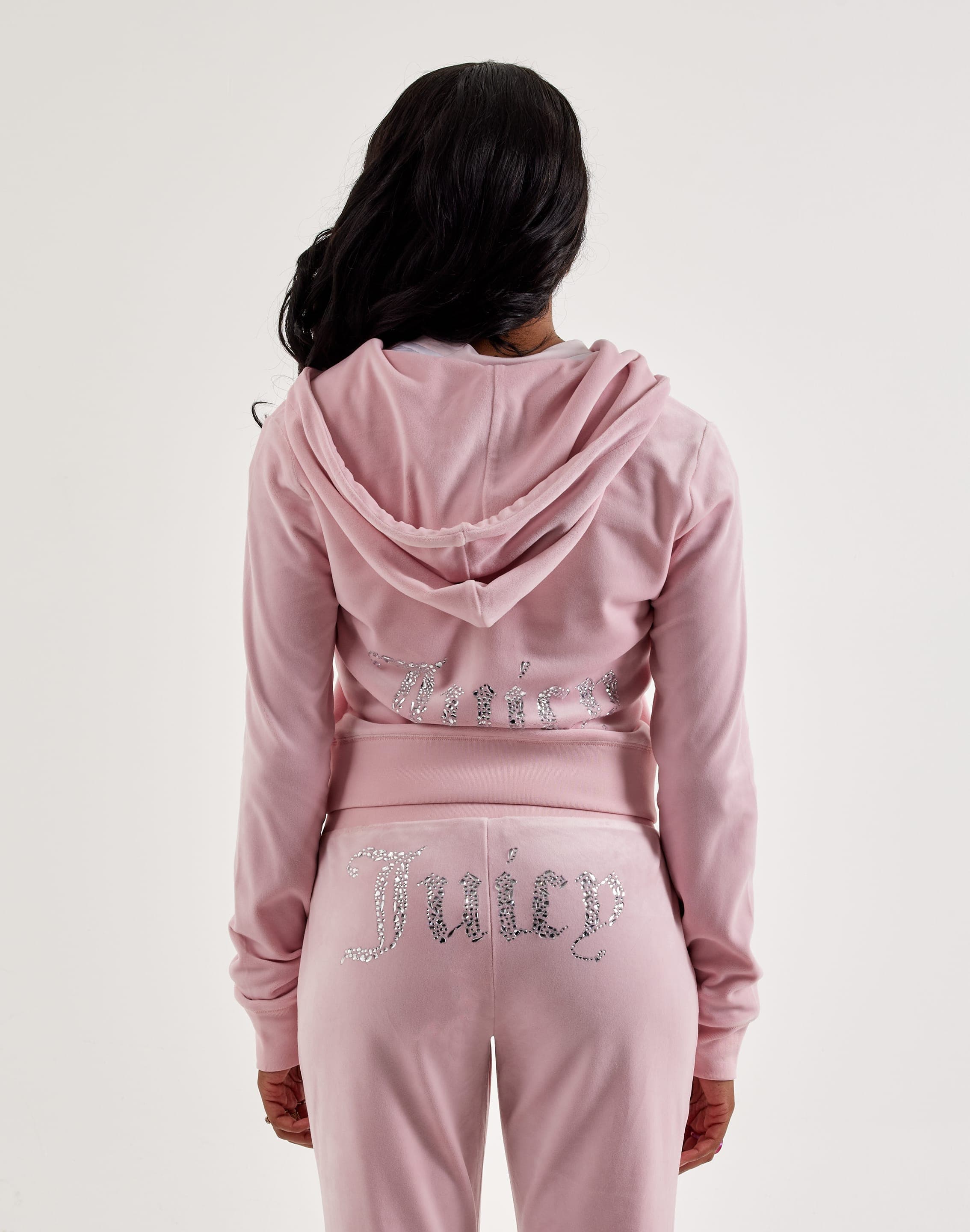 Sweat zippé à capuche fitness femme - 500 Rose Clair Sweat zippé à capuche fitness femme - 500 Rose Clair