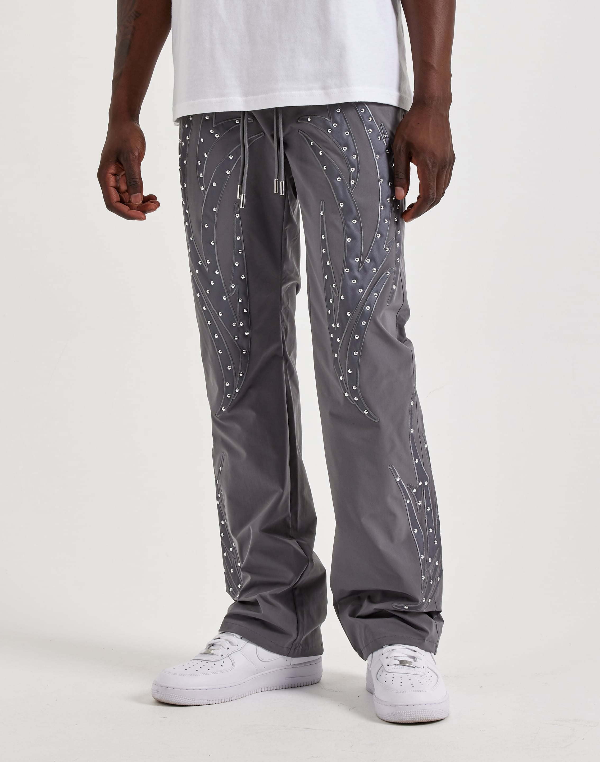 Photo of Kloud 9 Nylon Stacked Flare Stud Pants