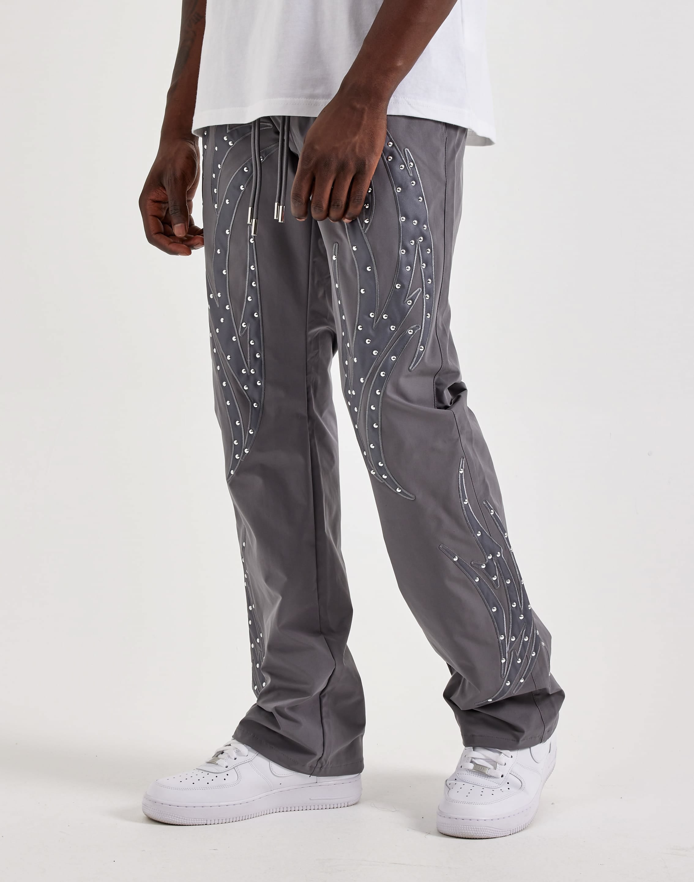 Photo of Kloud 9 Nylon Stacked Flare Stud Pants