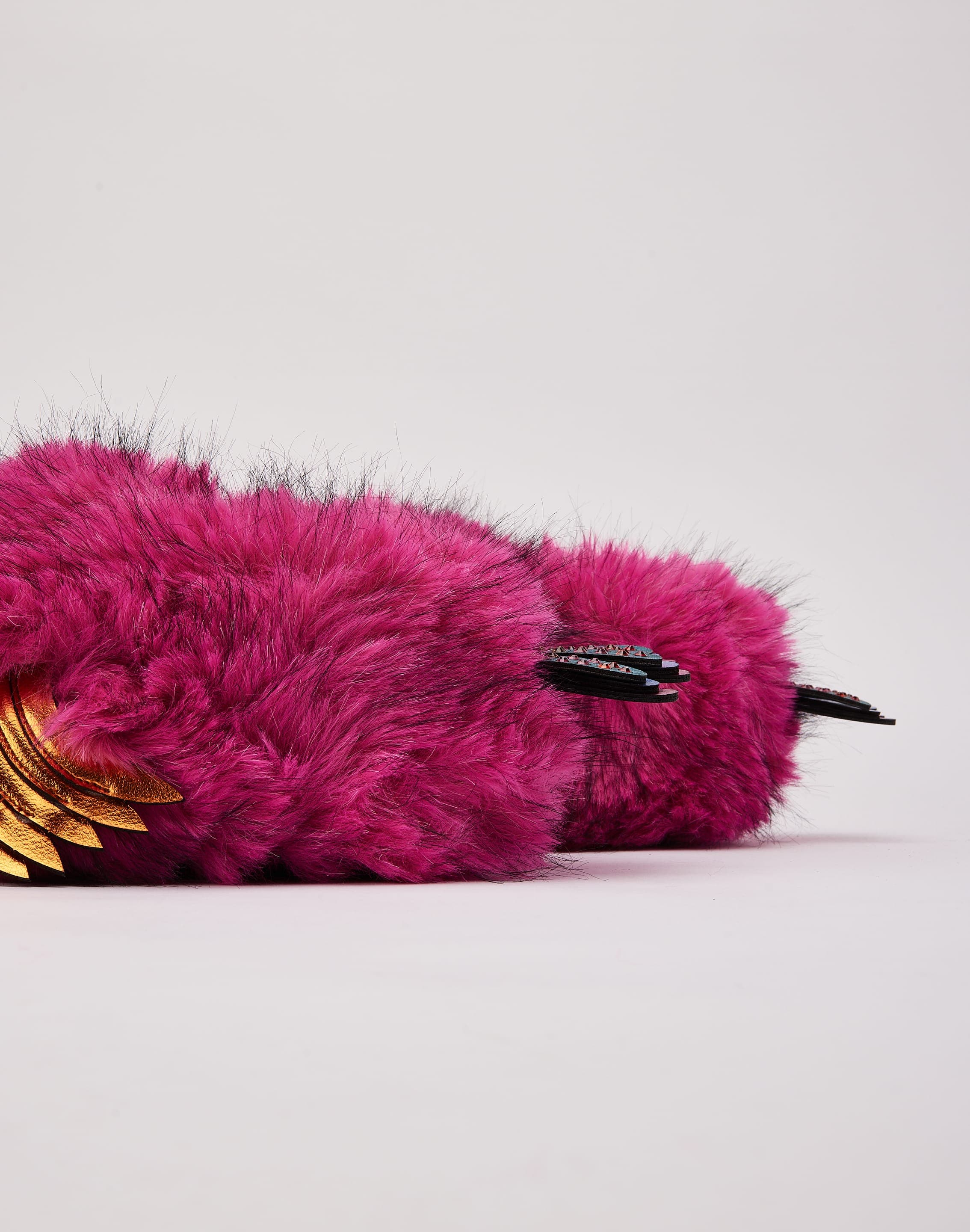 Kurt Geiger Eagle Fluff Slippers, image 8 of 8