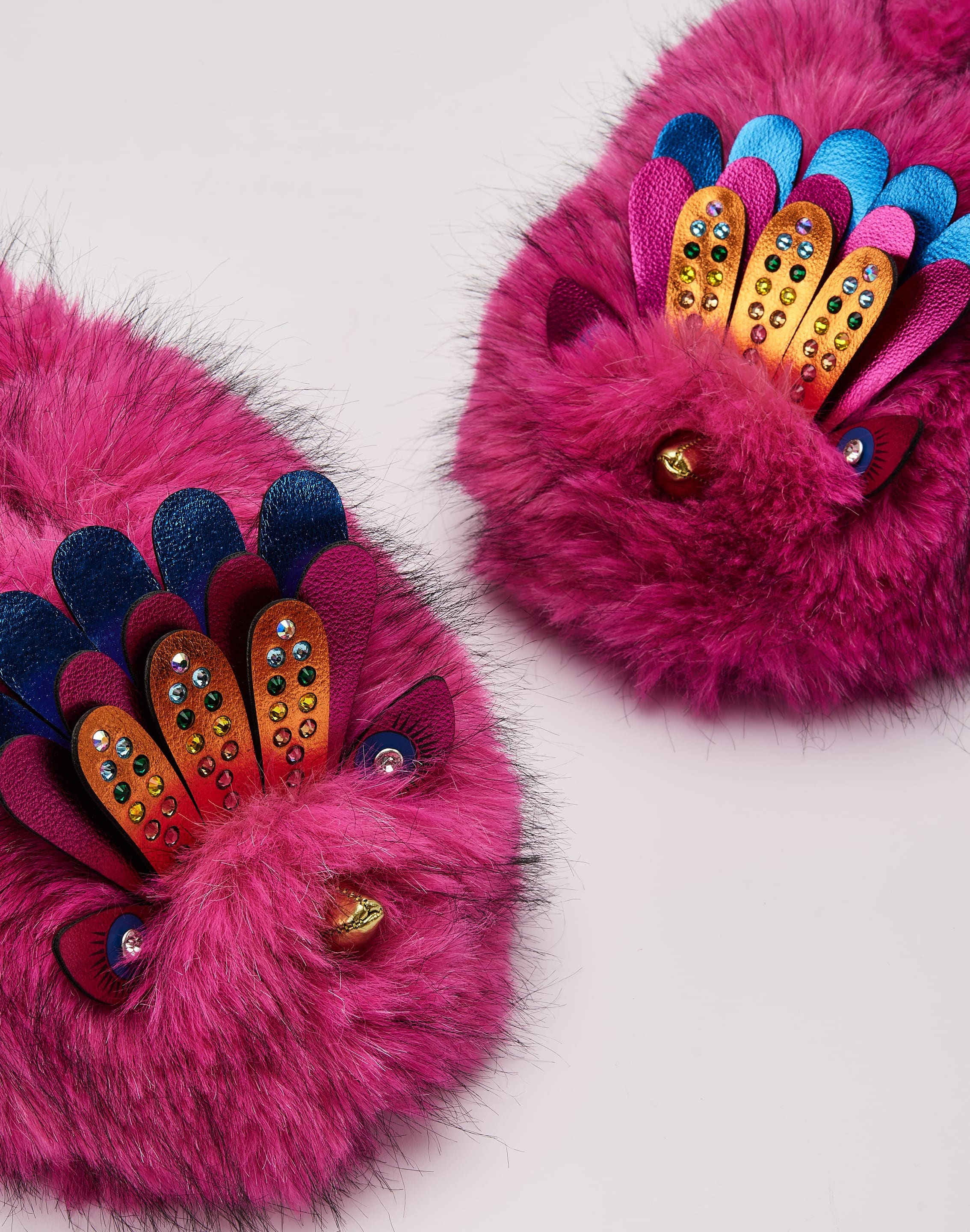 Kurt Geiger Eagle Fluff Slippers, image 7 of 8