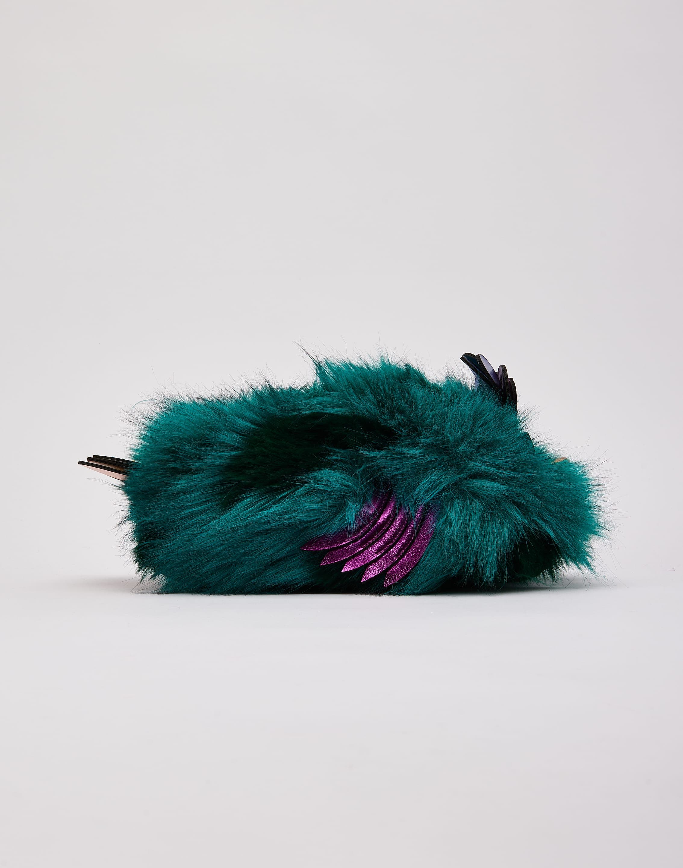 Kurt Geiger Eagle Fluff Slippers, image 1 of 8