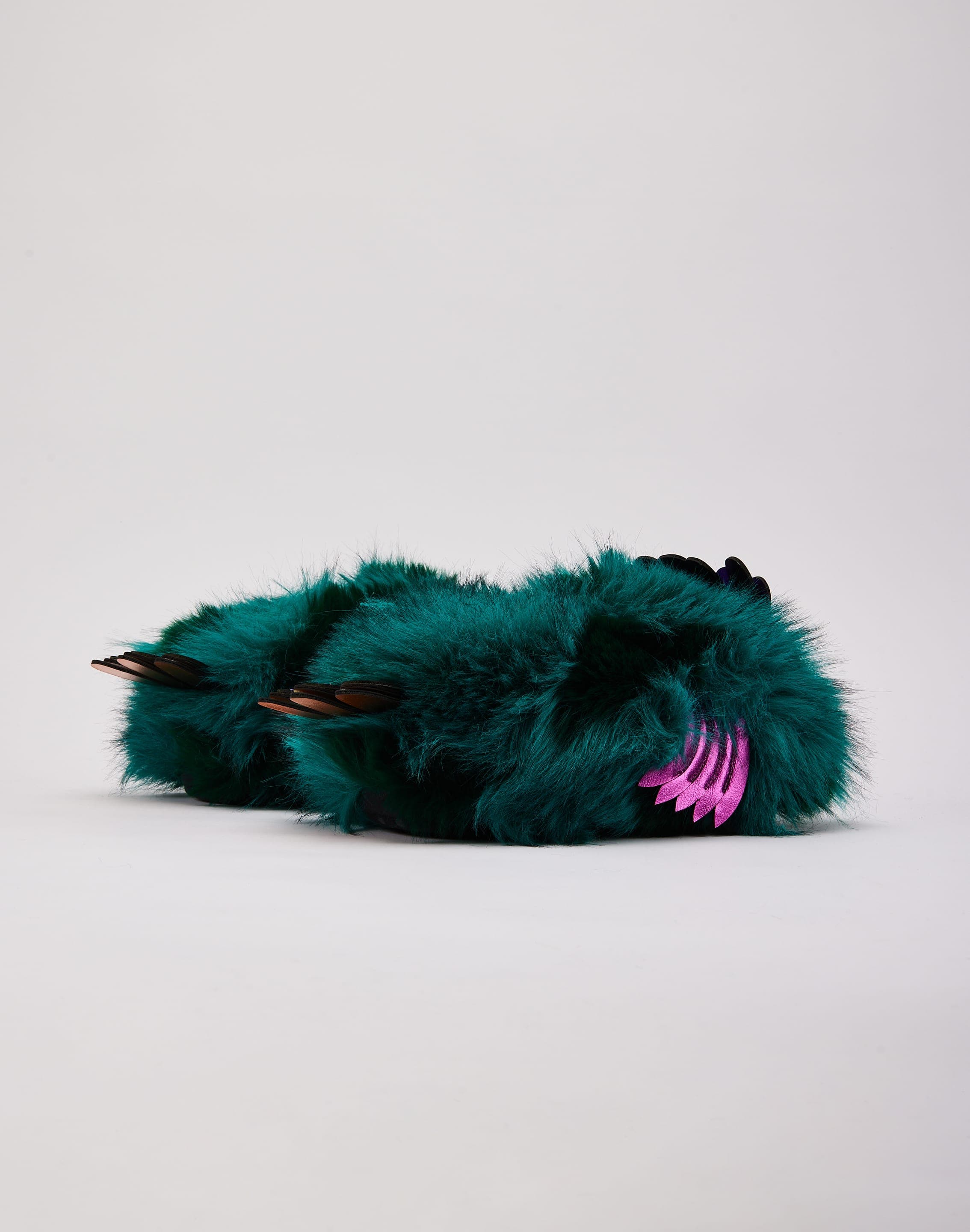 Kurt Geiger Eagle Fluff Slippers, image 3 of 8
