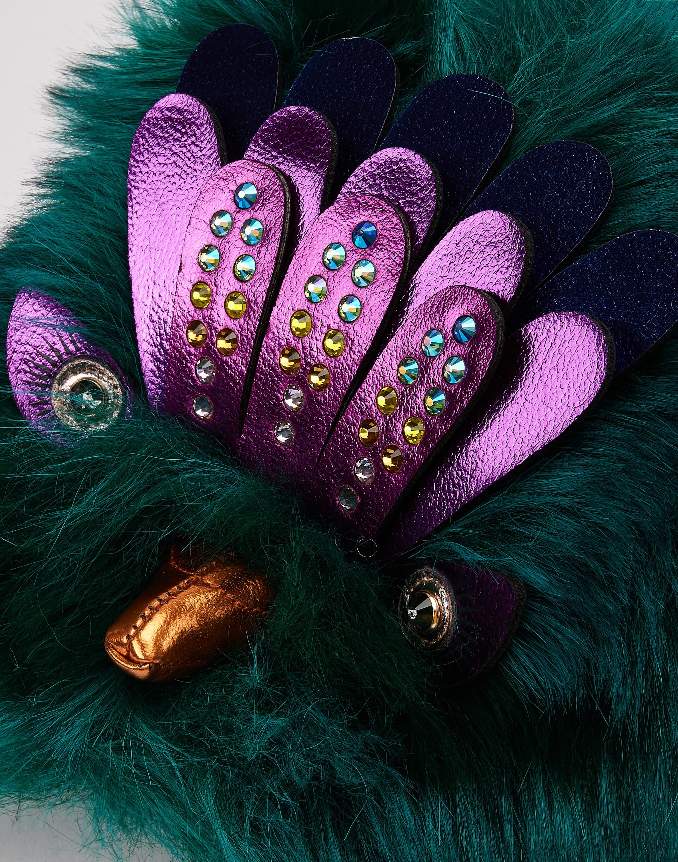 Kurt Geiger Eagle Fluff Slippers, image 5 of 8