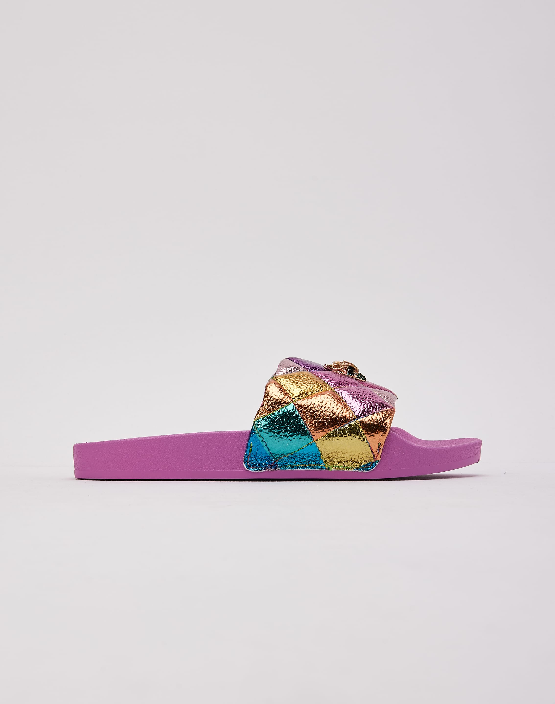 Photo of Kurt Geiger Mini Meena Eagle Slides Grade-School