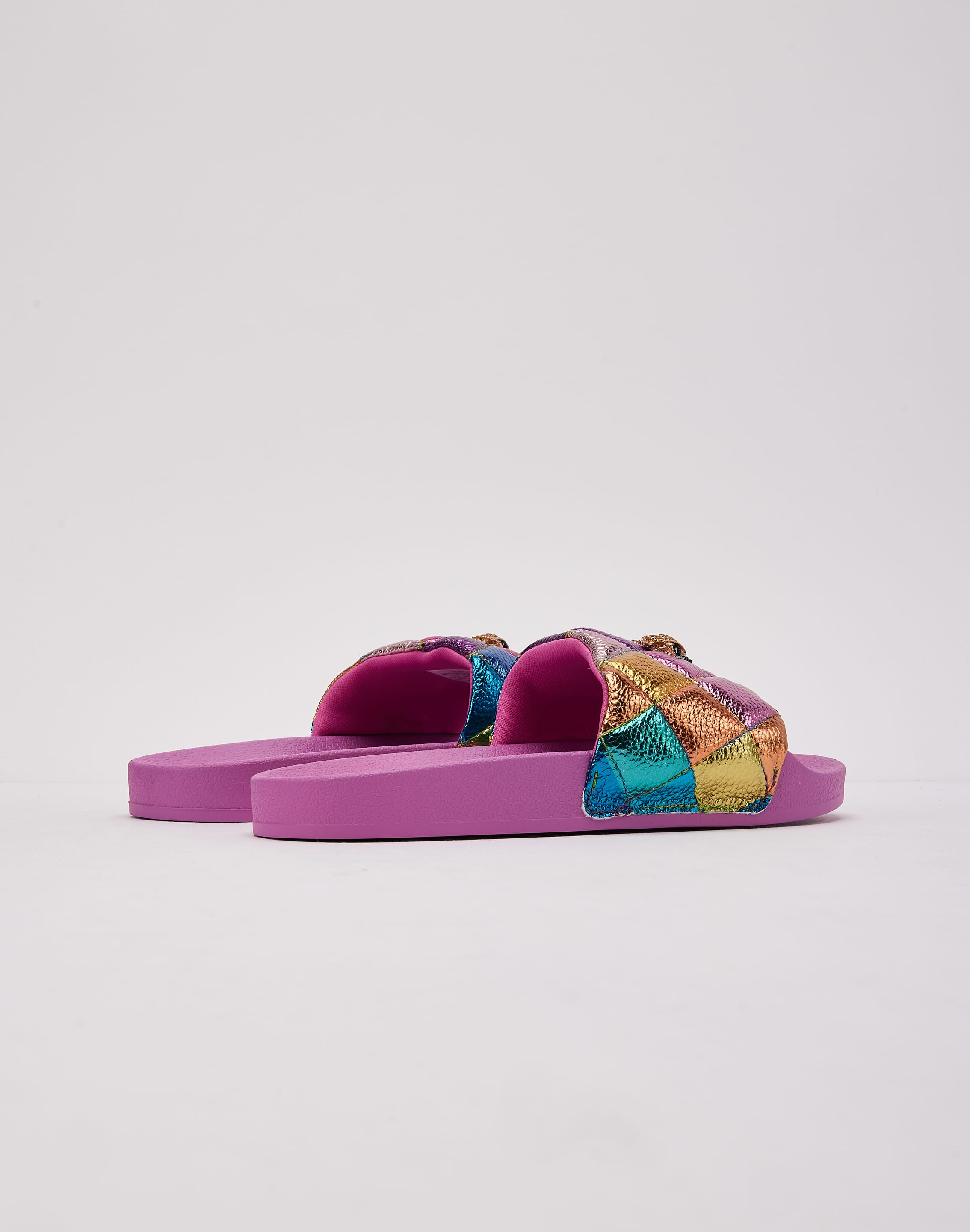 Photo of Kurt Geiger Mini Meena Eagle Slides Grade-School