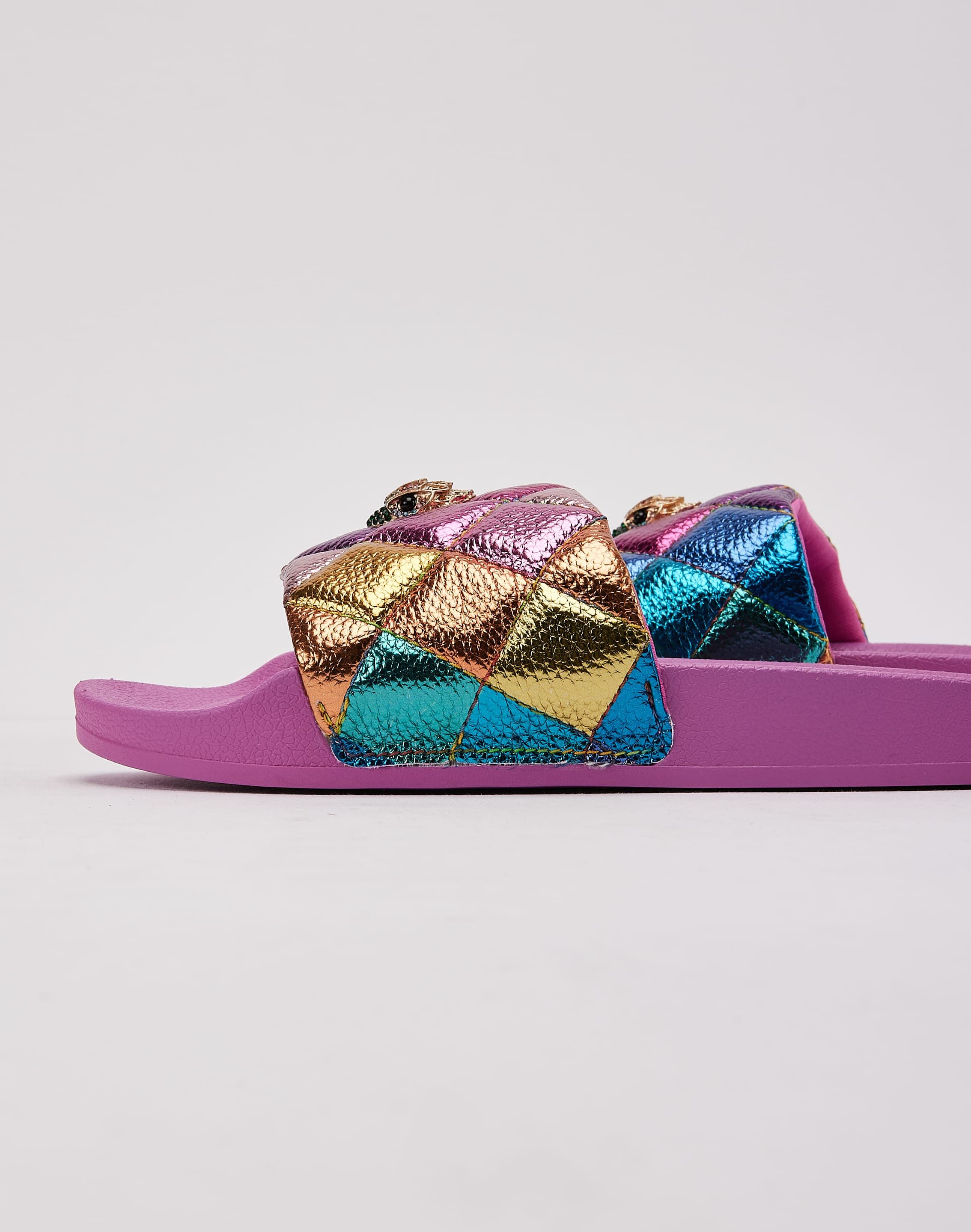 Photo of Kurt Geiger Mini Meena Eagle Slides Grade-School
