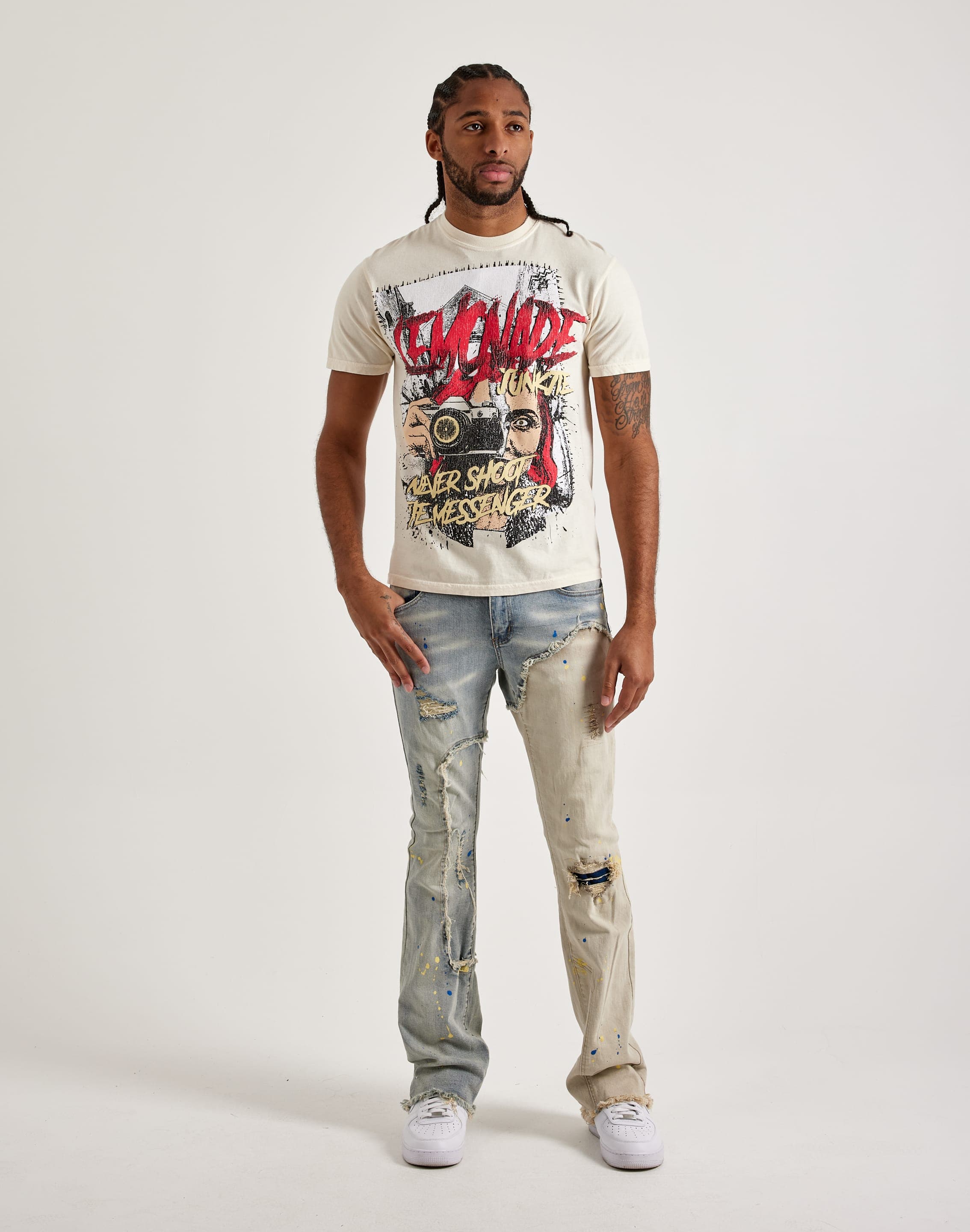 Lemonade Junkie Don't Shoot The Messenger Tee – DTLR