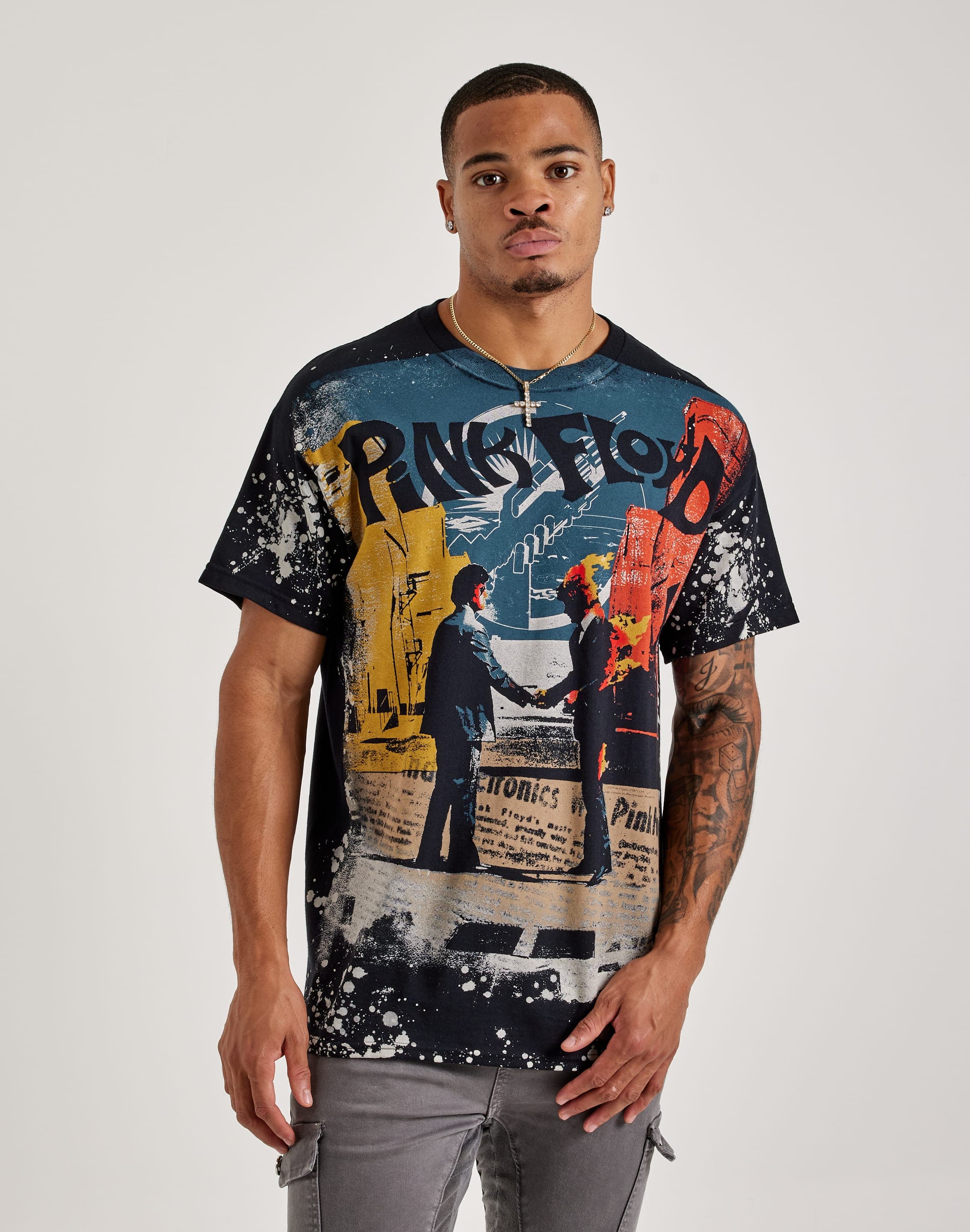 Liquid Blue Pink Pink Floyd Shirt Liquid Blue Vintage Pink Floyd