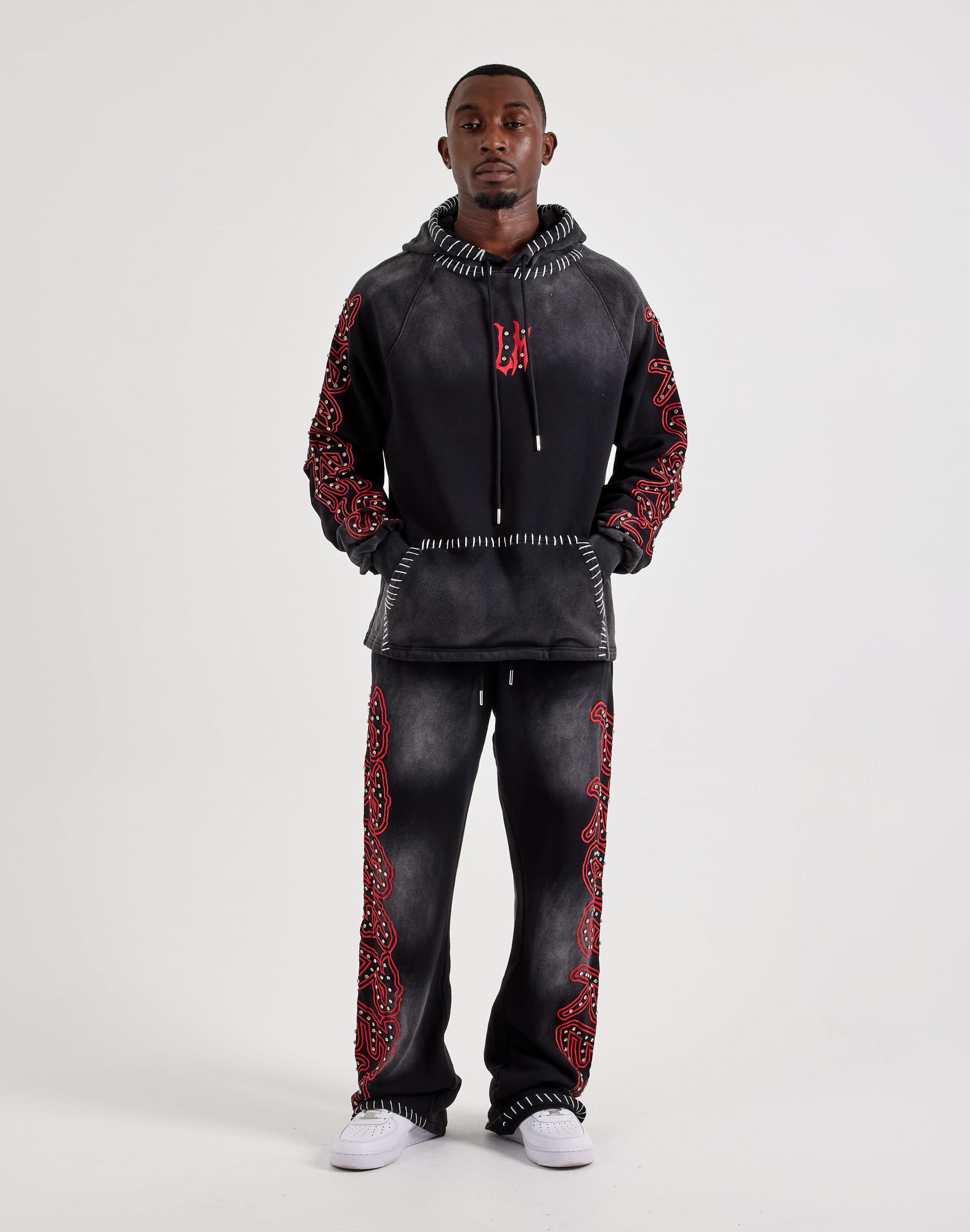 Photo of Live Mechanics Progress Chain Stitch Pullover Fleece Hoodie