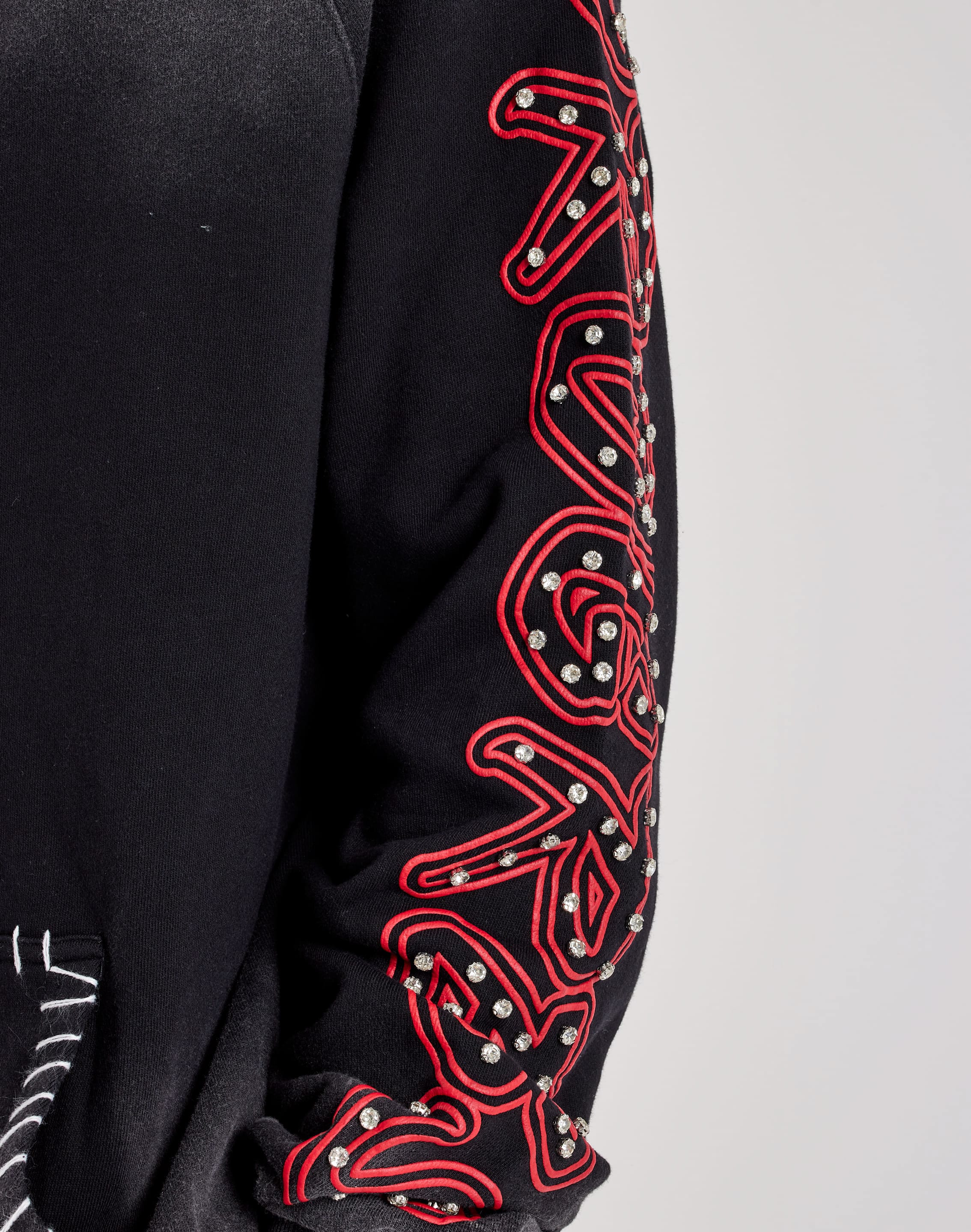 Photo of Live Mechanics Progress Chain Stitch Pullover Fleece Hoodie