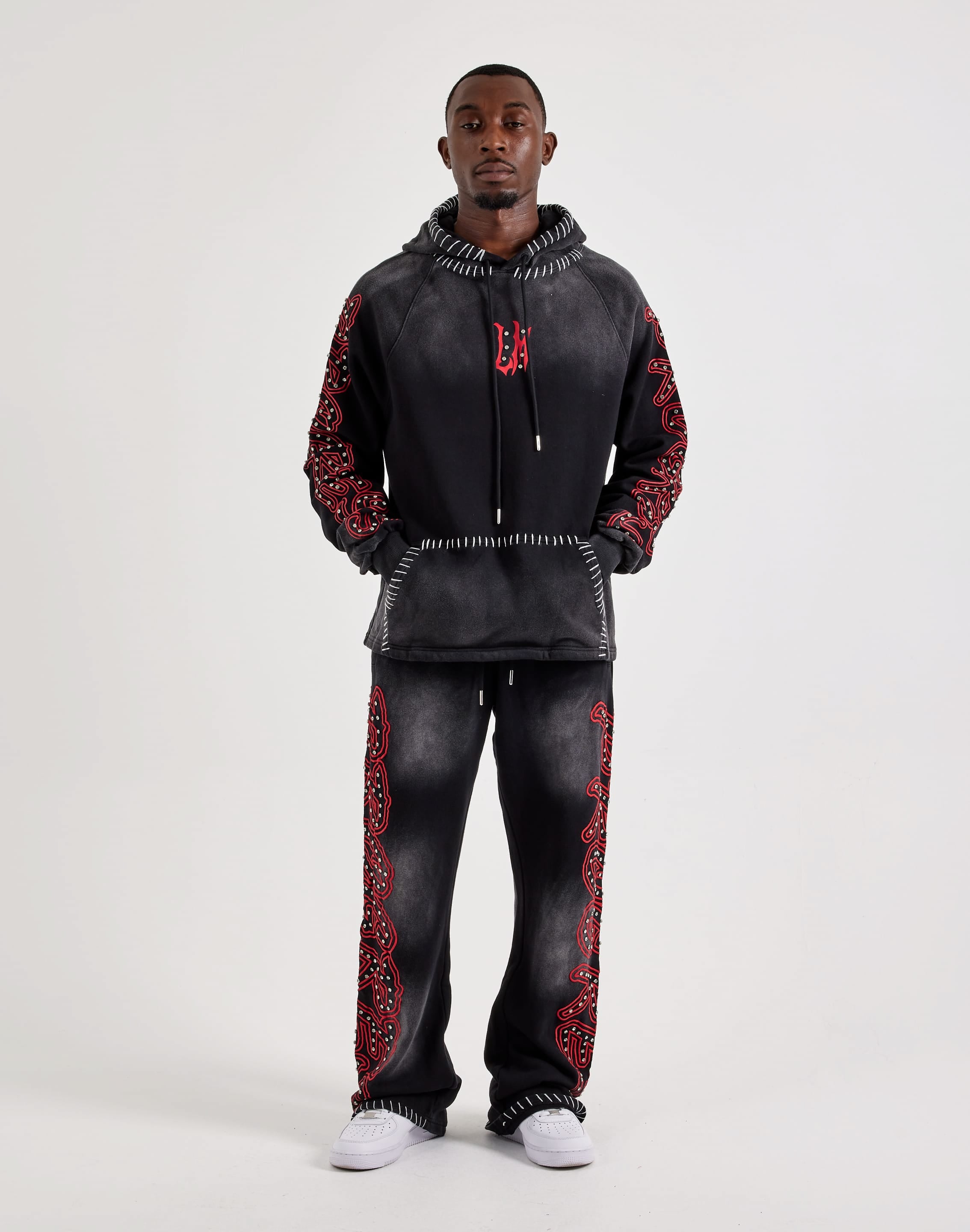 Photo of Live Mechanics Progress Chain Stitch Terry Fleece Pants