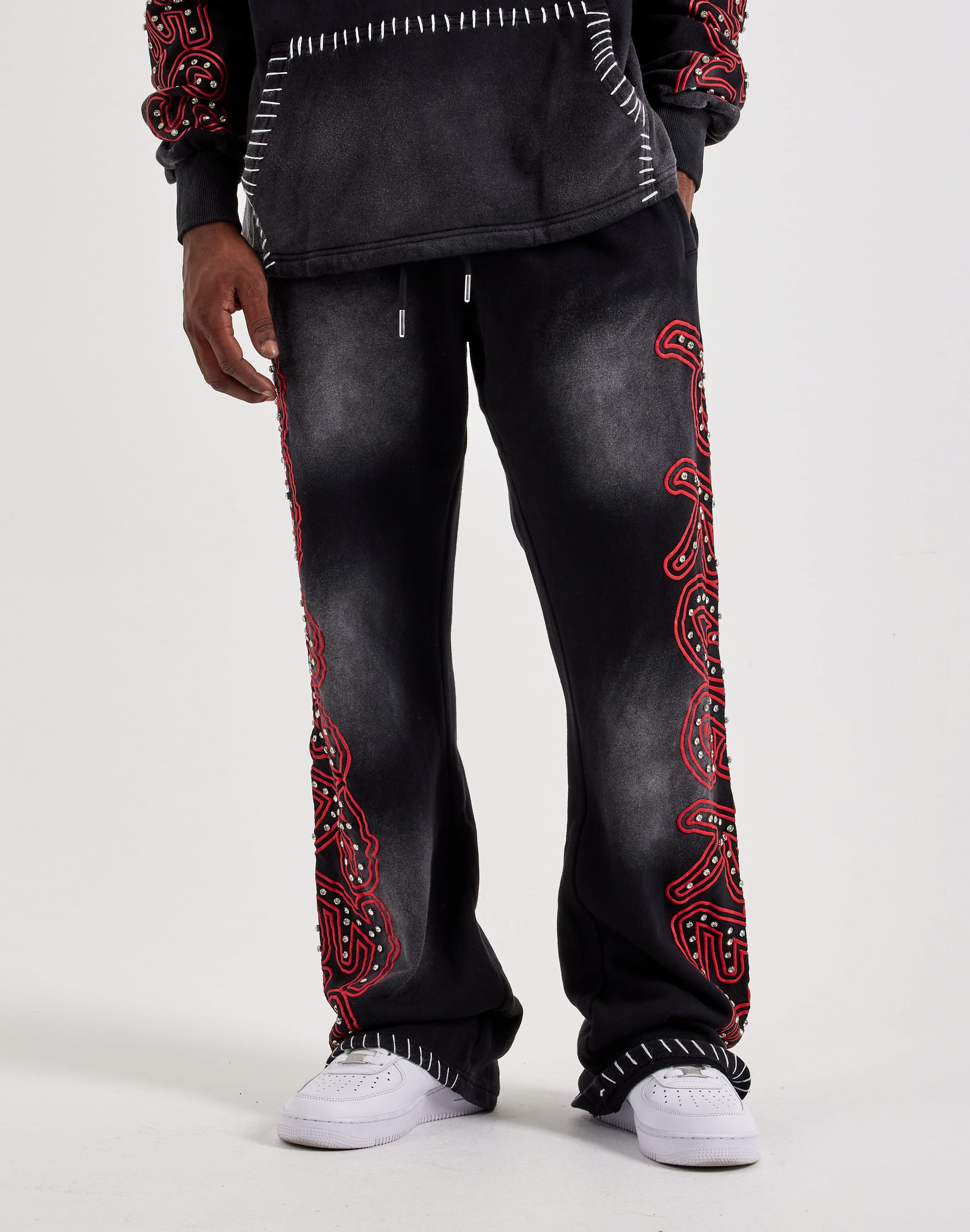 Photo of Live Mechanics Progress Chain Stitch Terry Fleece Pants