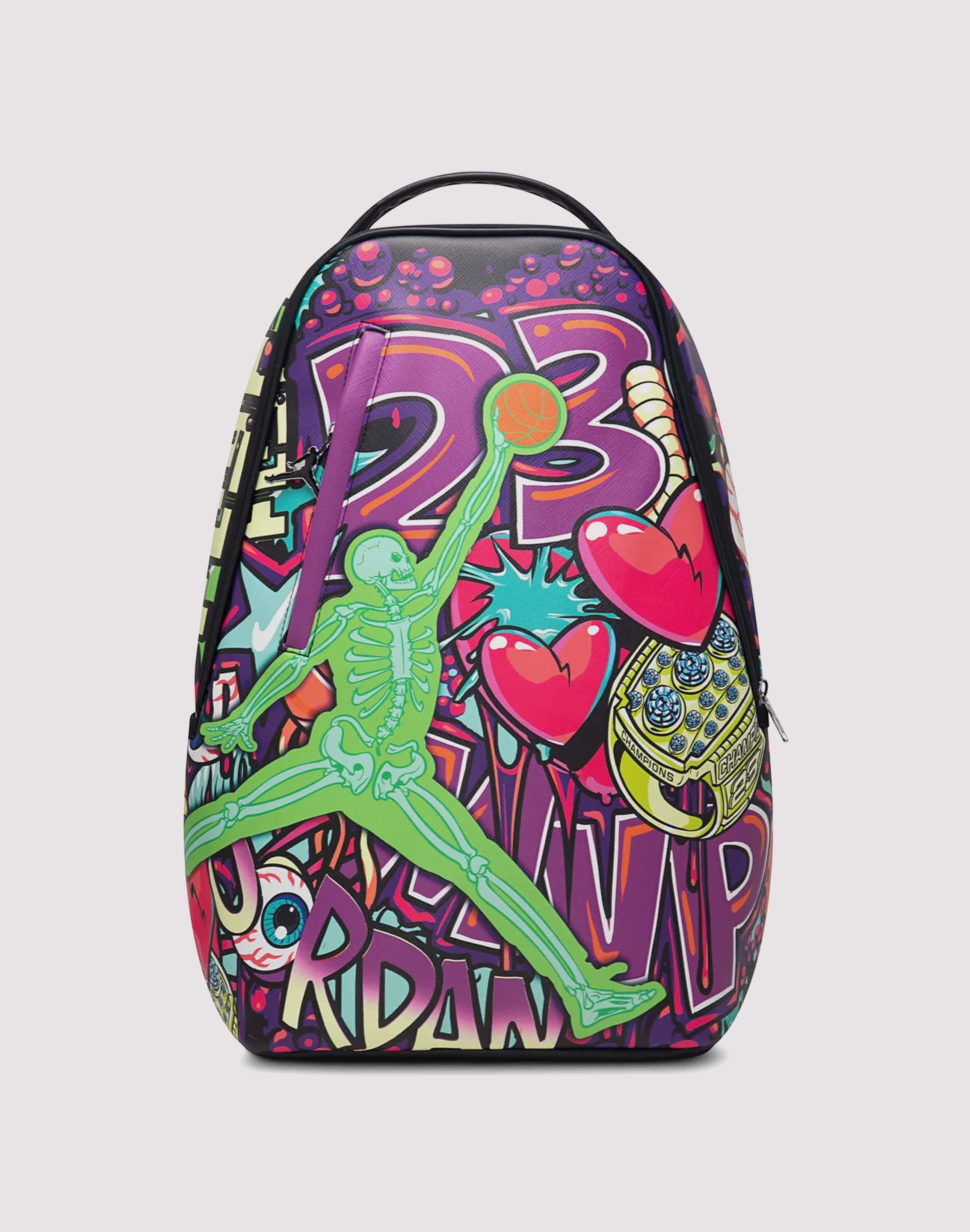 Jordan 6 Rings Graffiti Backpack | AOP/Multi
