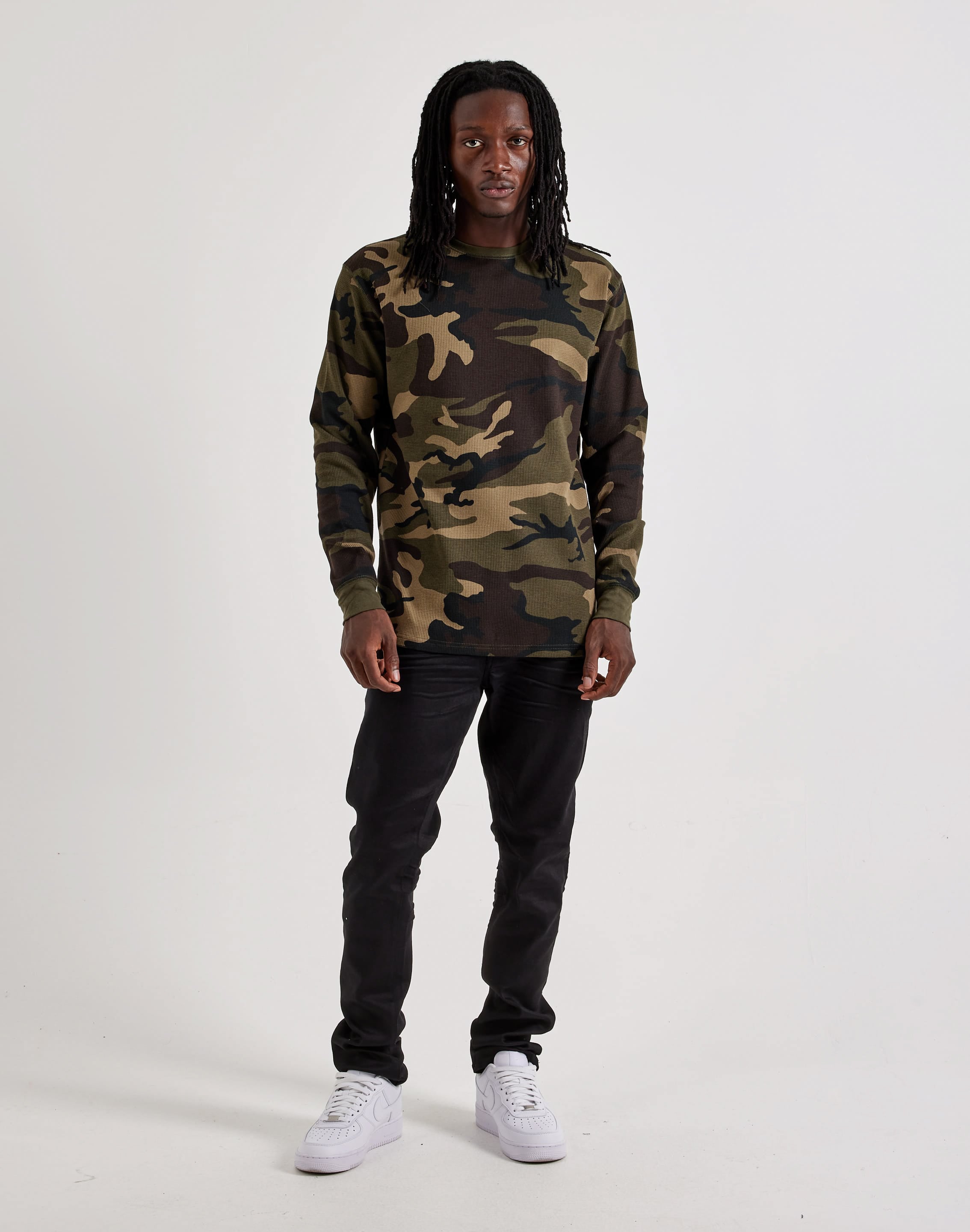 Photo of Maison Article Camo Classic Long-Sleeve Thermal Shirt