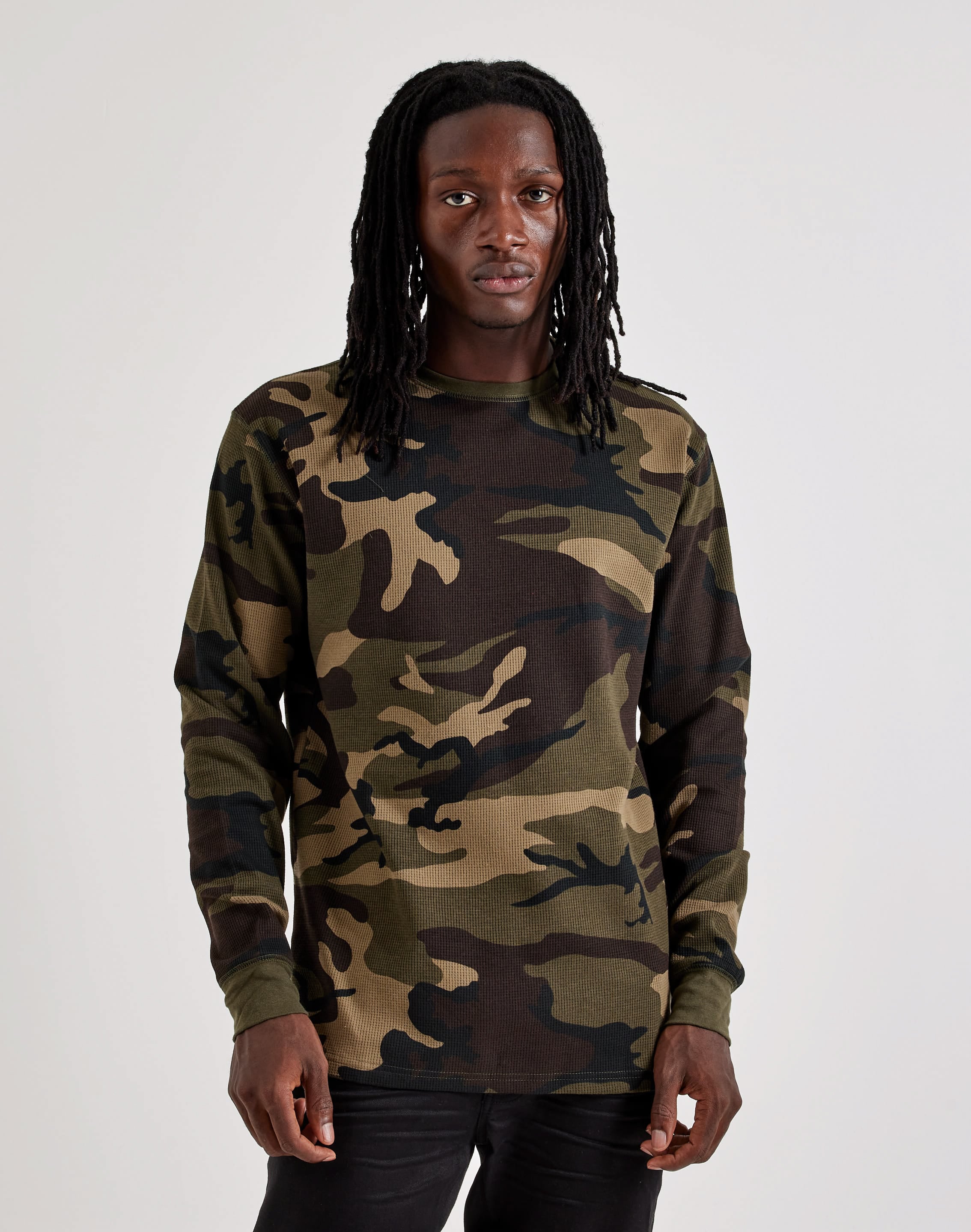 Photo of Maison Article Camo Classic Long-Sleeve Thermal Shirt