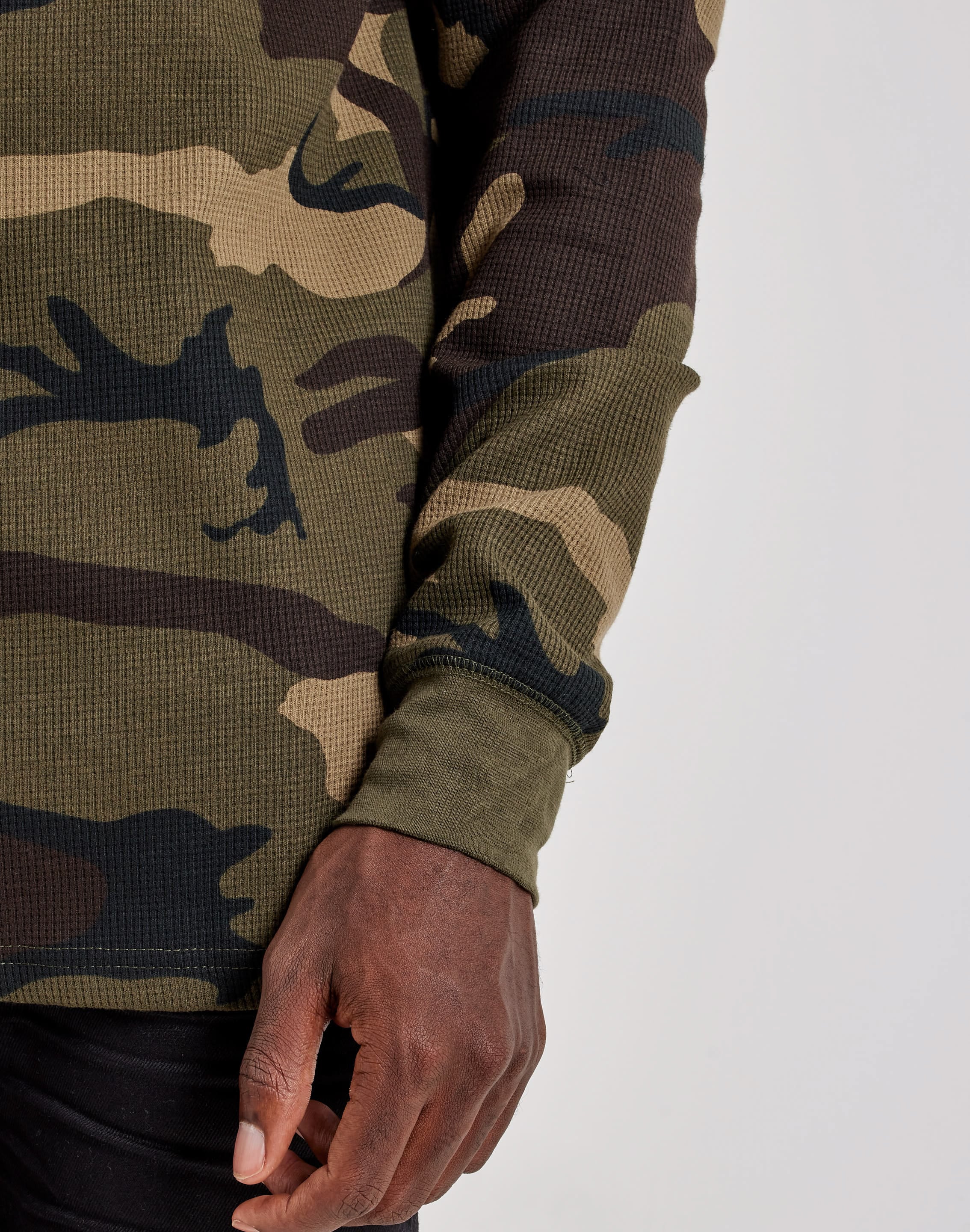 Photo of Maison Article Camo Classic Long-Sleeve Thermal Shirt