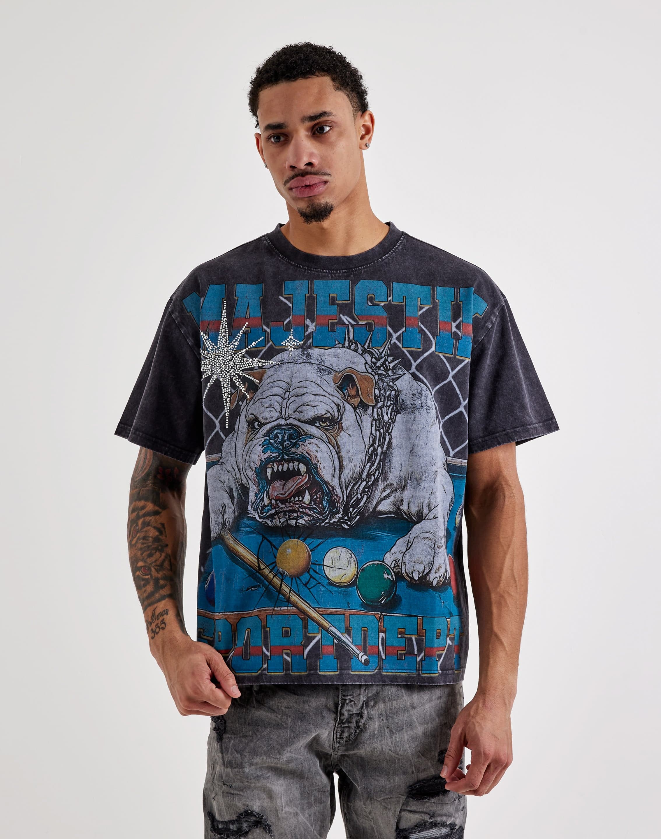Majestik Bulldog Graphic Tee – DTLR