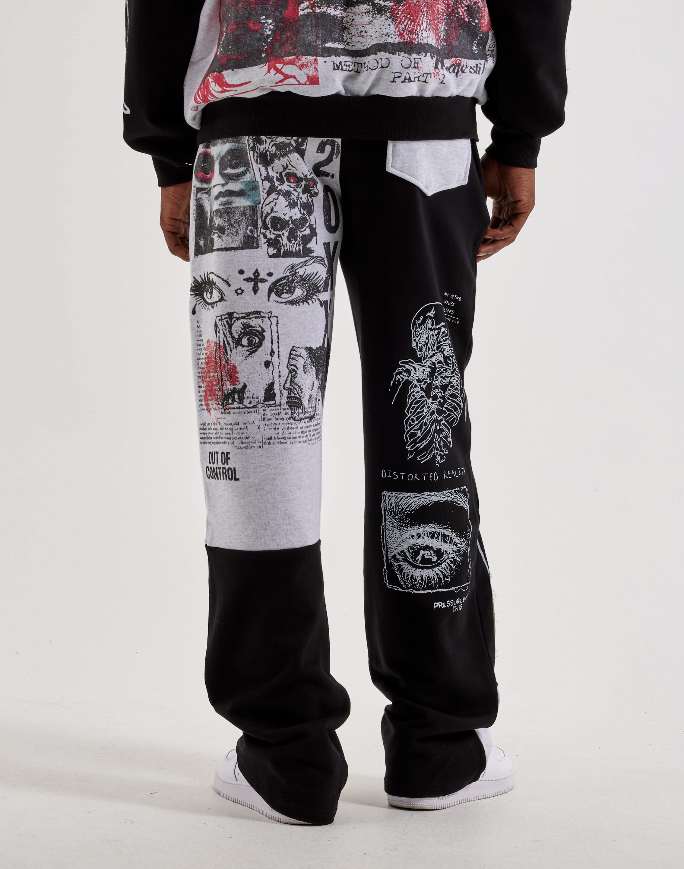 Majestik Idle Minds Terry Pants, image 2 of 4