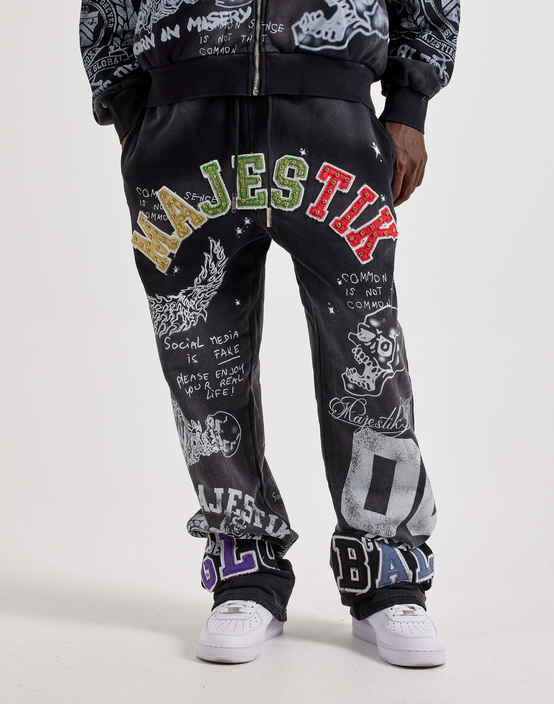 Photo of Majestik Born In Misery Fleece Pants