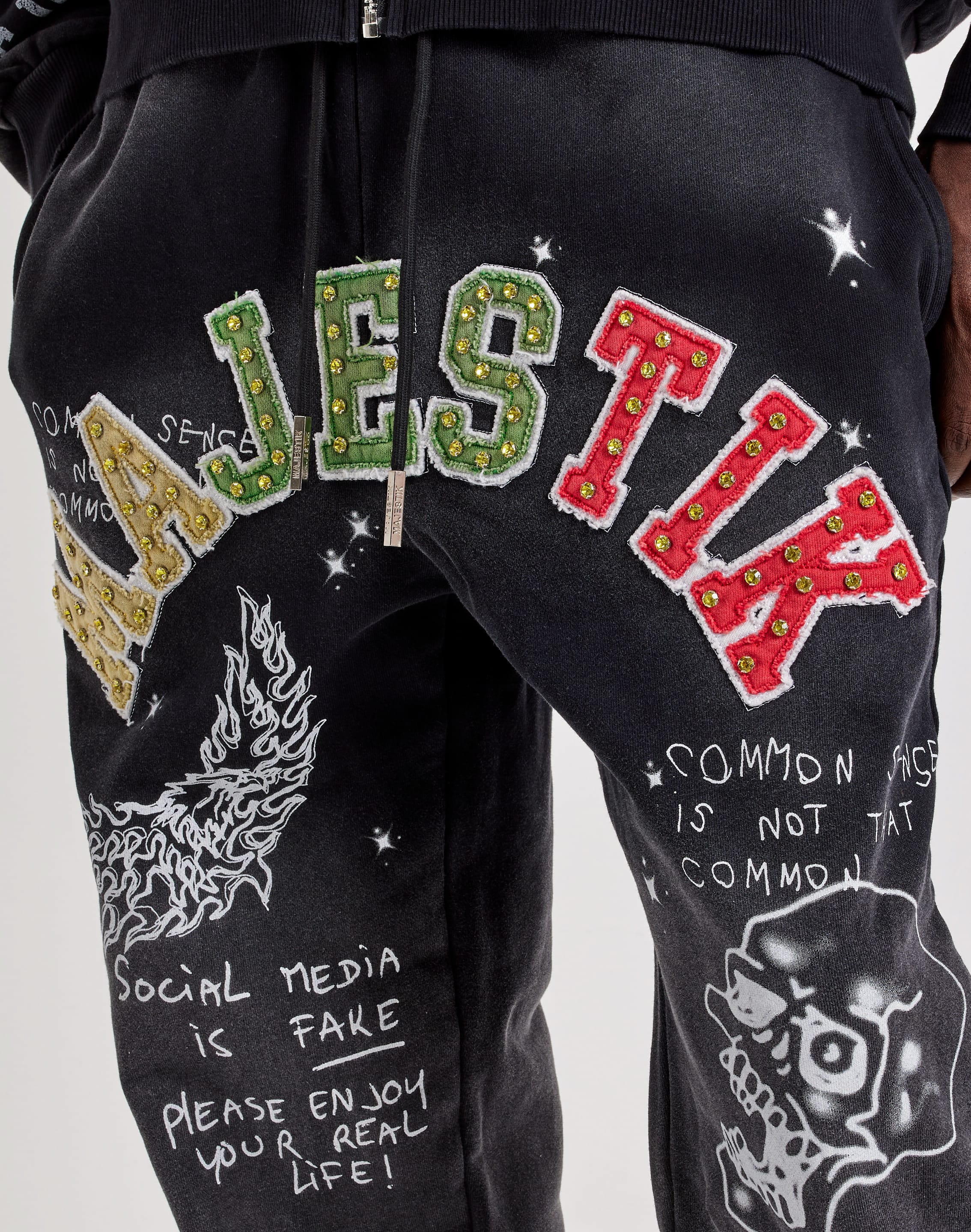 Photo of Majestik Born In Misery Fleece Pants