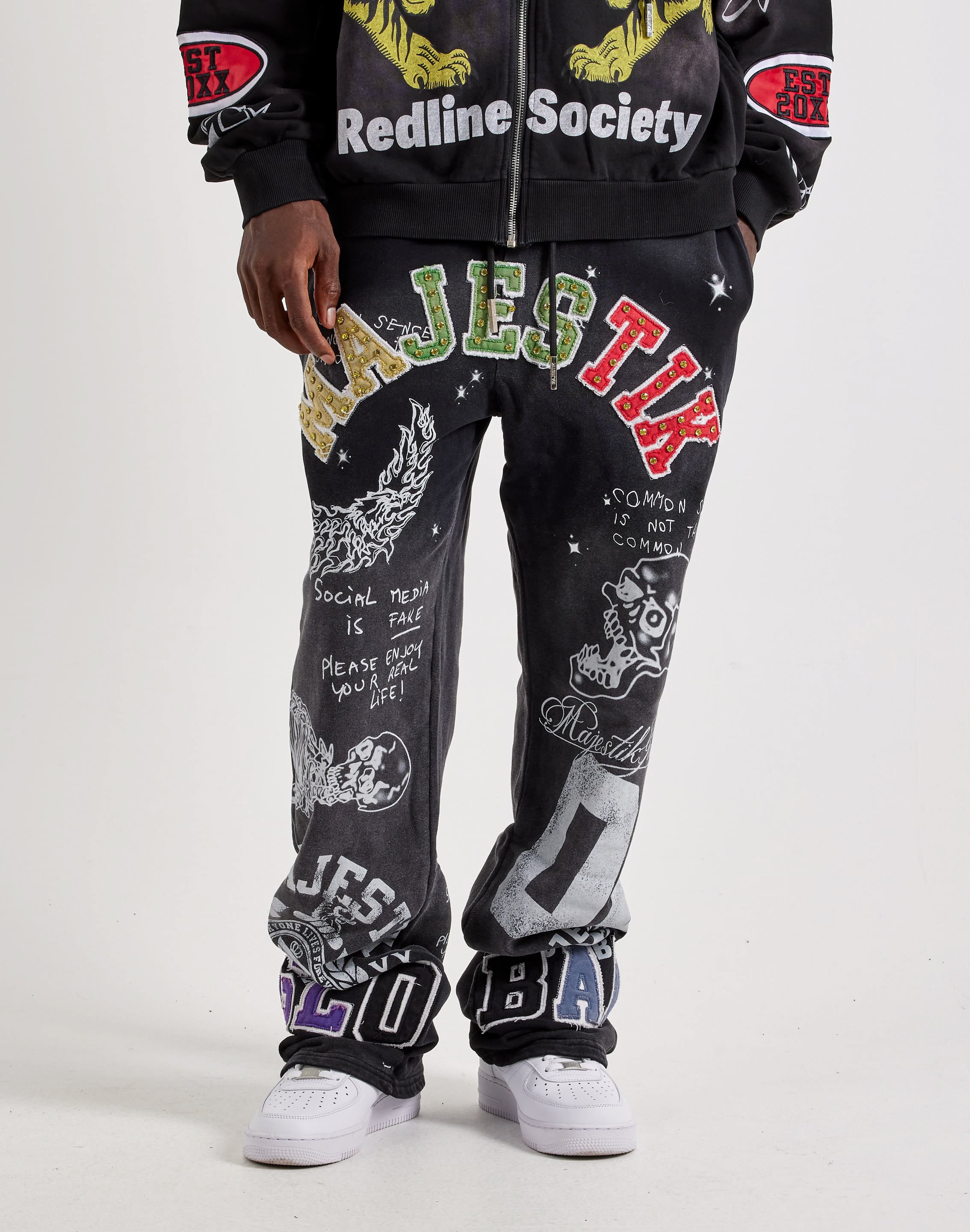 Photo of Majestik Born In Misery Fleece Pants