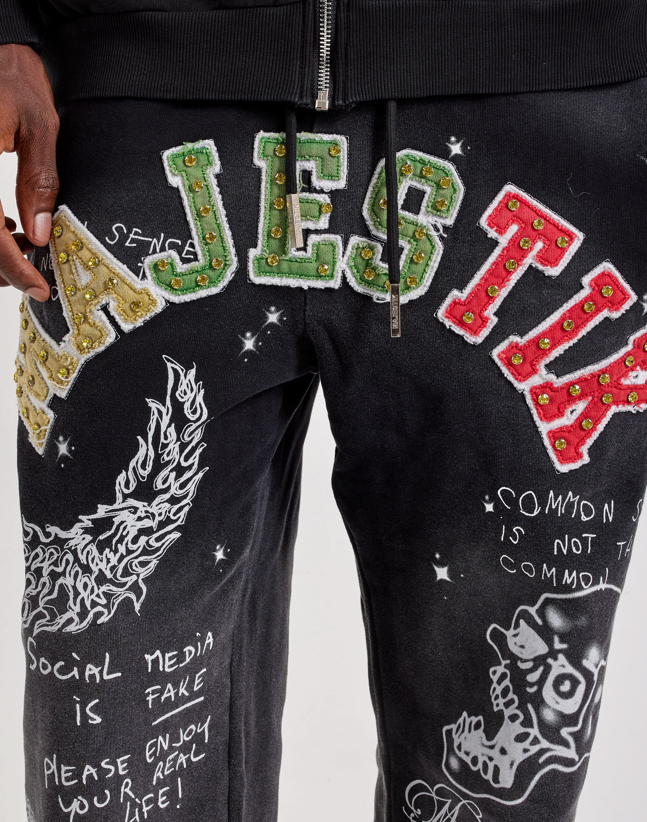 Photo of Majestik Born In Misery Fleece Pants