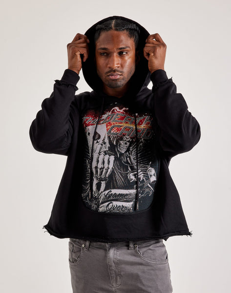 d.i.a 新品タグ付き　DEATH LEGEND フード付きパーカー majestik_FT2451-BLK_m-